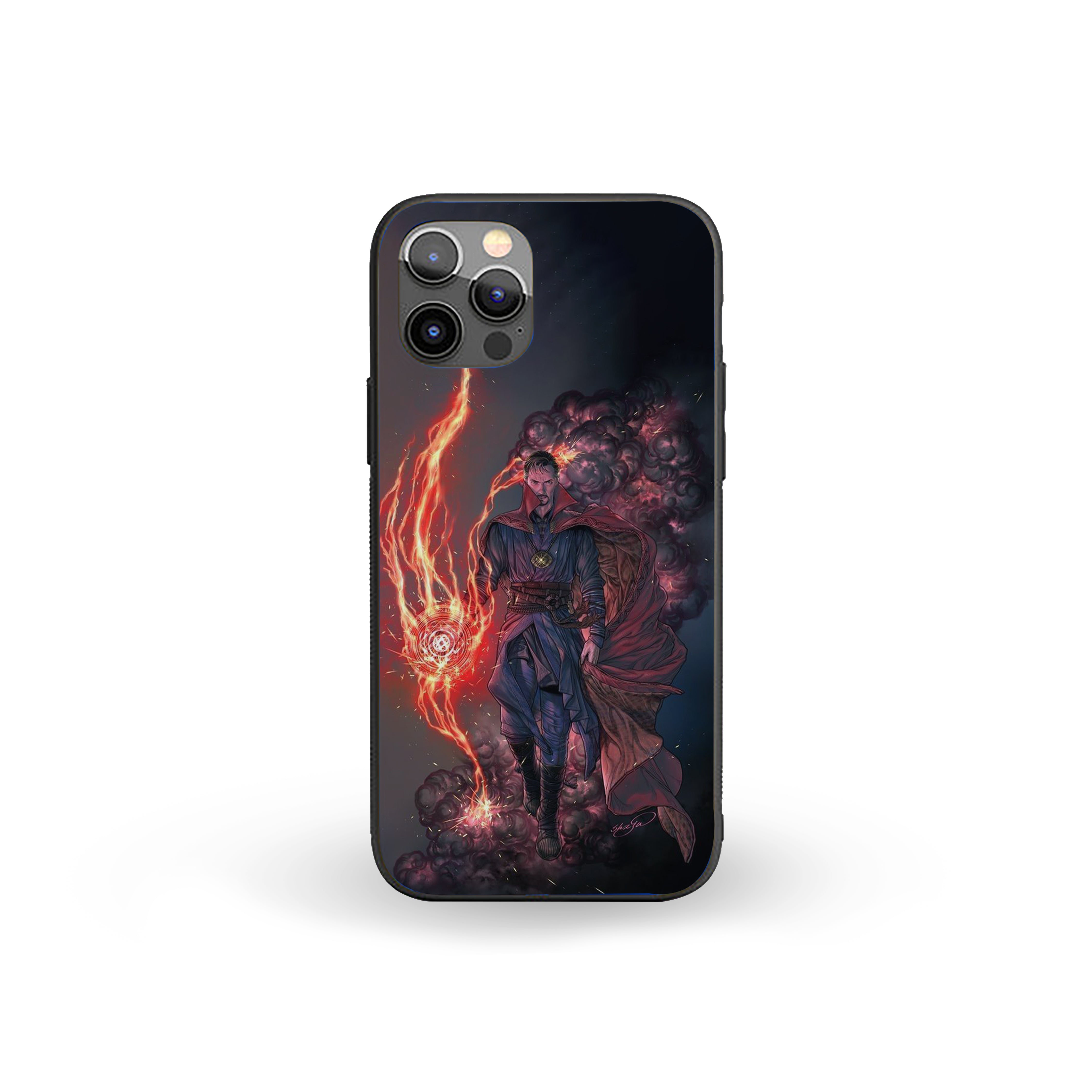 Doctor Strange Infernal Sorcery Silicone Armored Phone Case