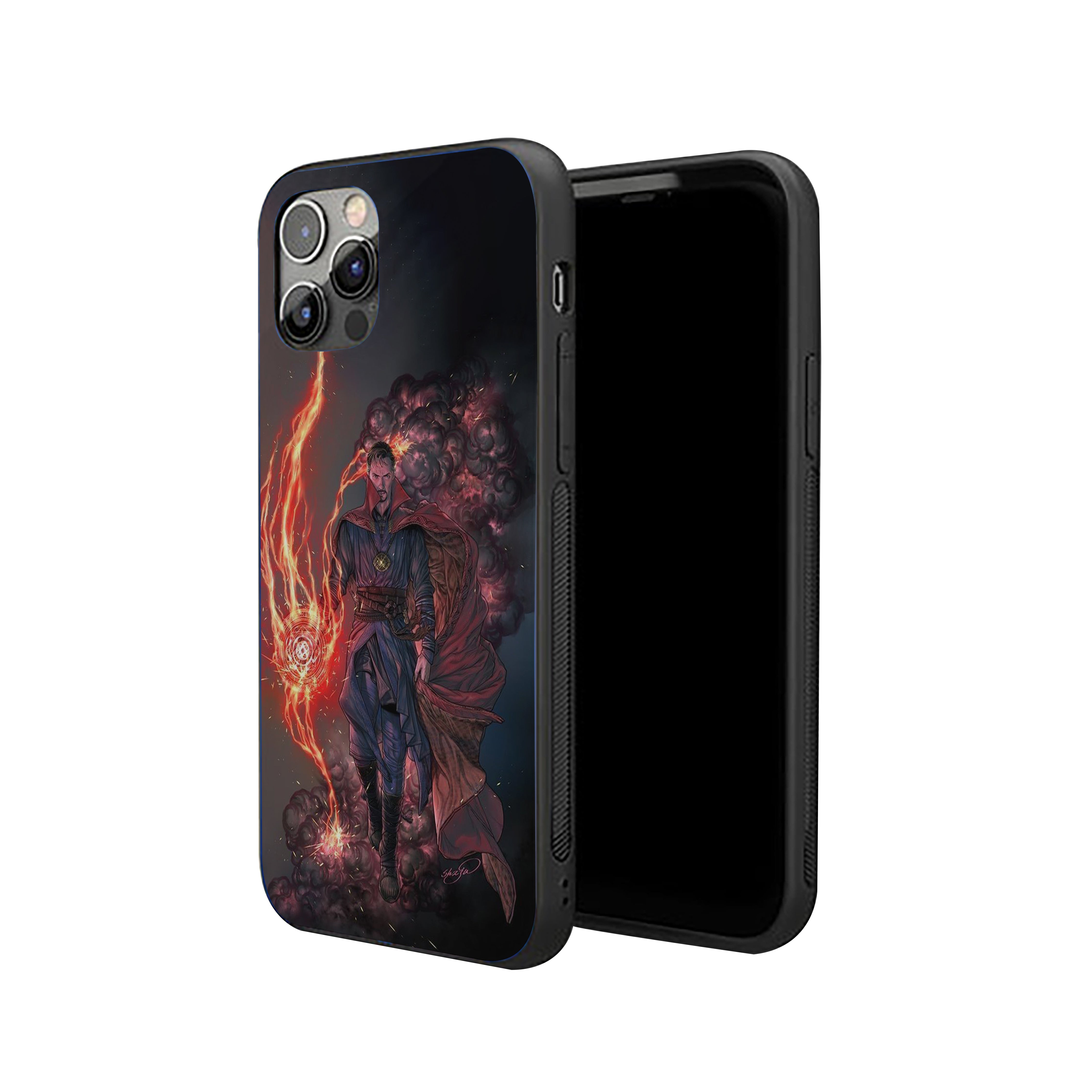 Doctor Strange Infernal Sorcery Silicone Armored Phone Case