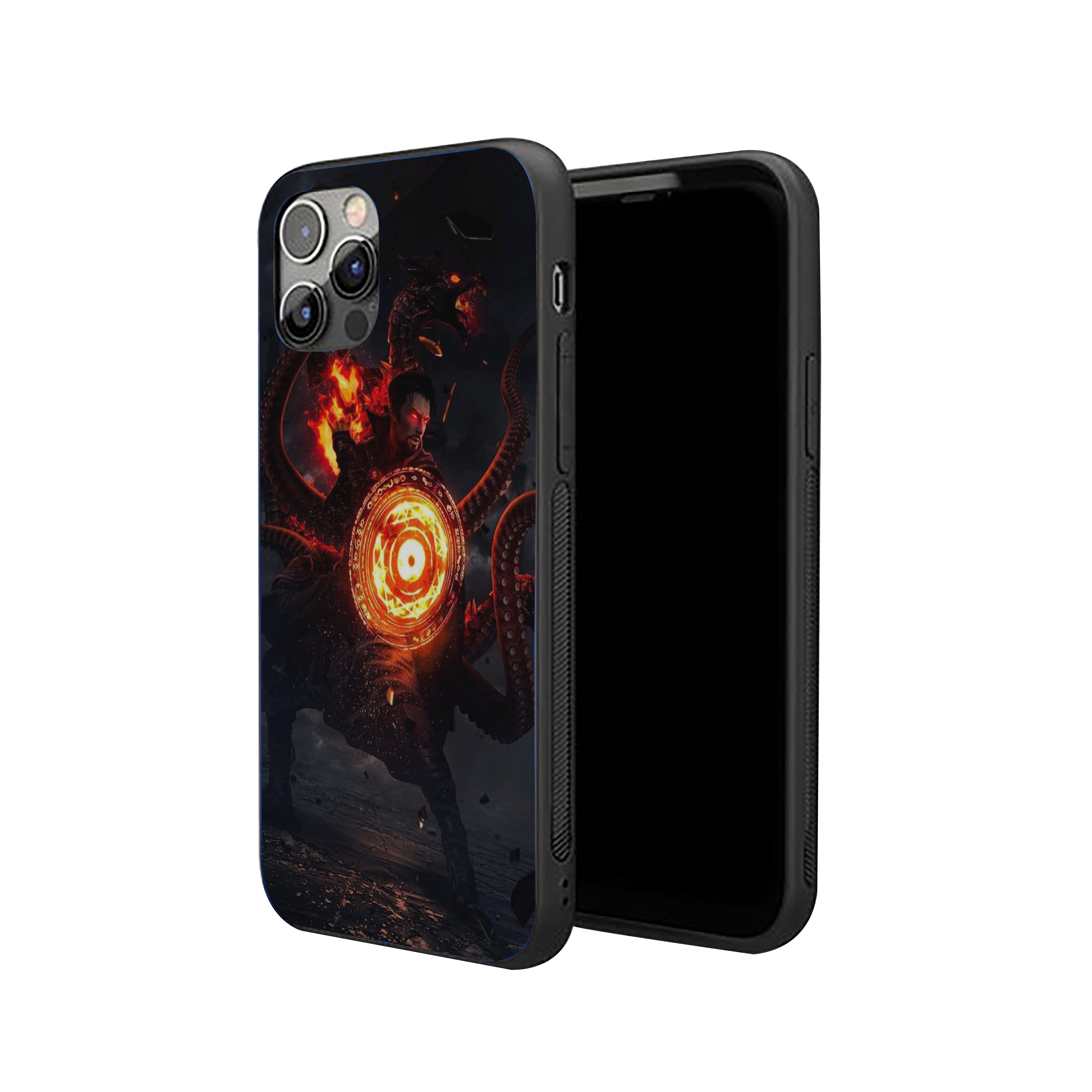 Doctor Strange Dark Sorcery Silicone Armored Phone Case