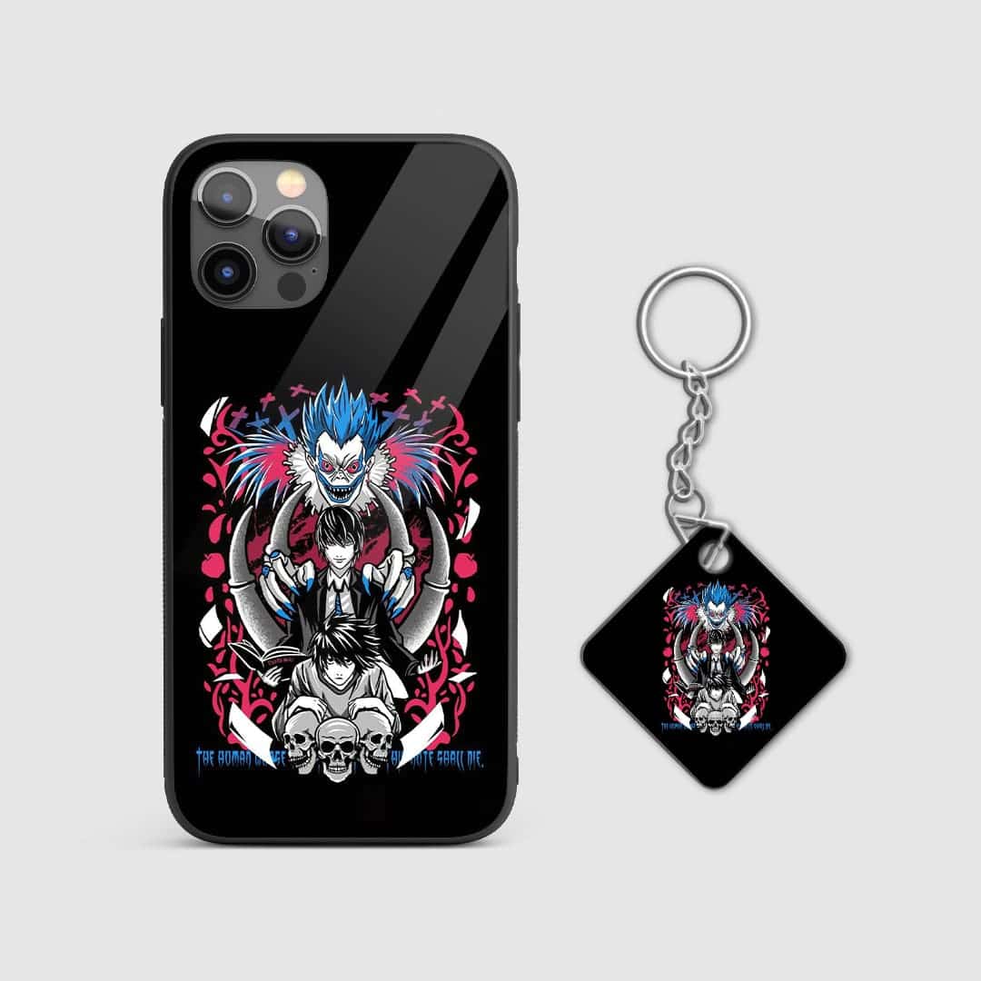 Death Note Graphic Silicone Armored Phone Case