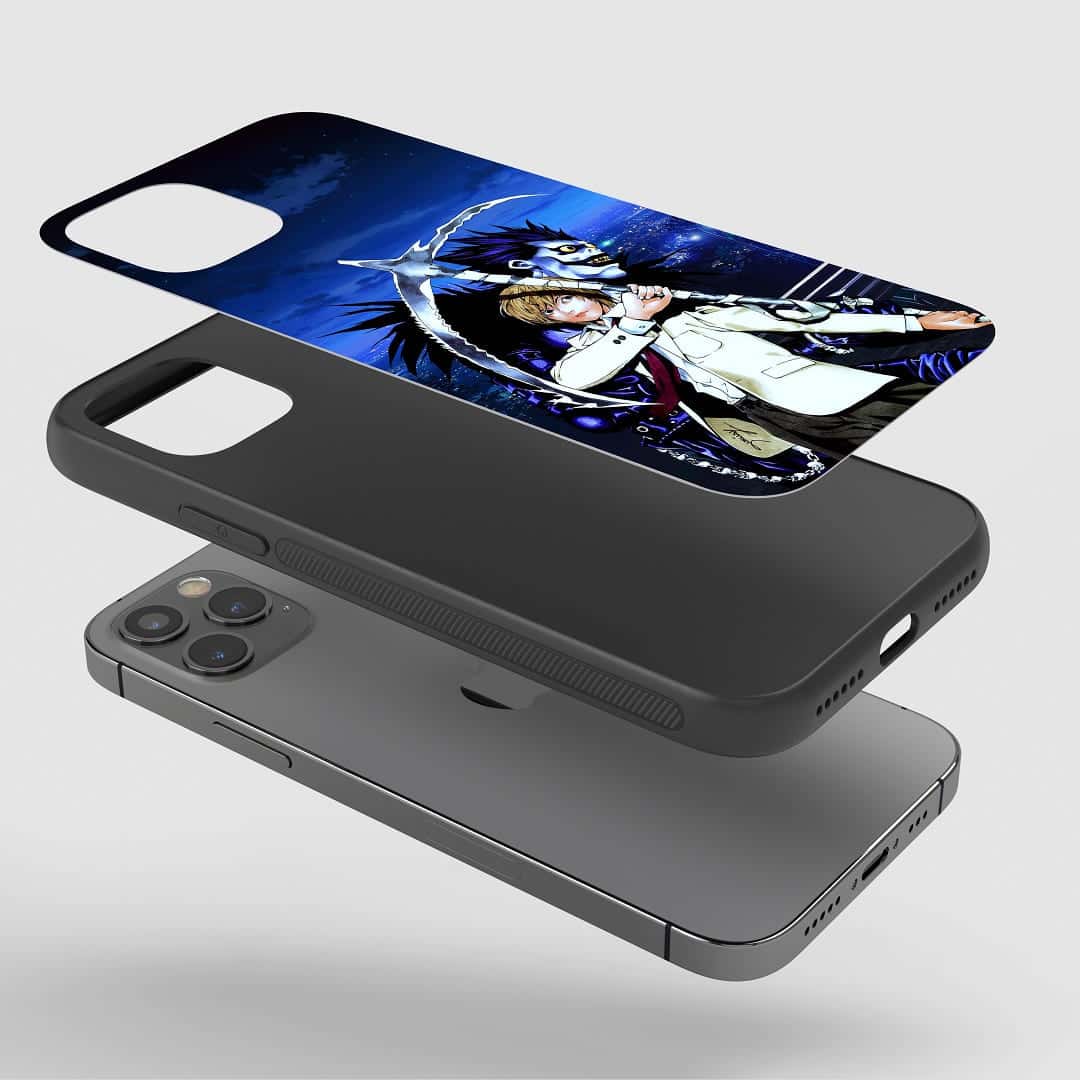 Death Note Graphic Silicone Armored Phone Case