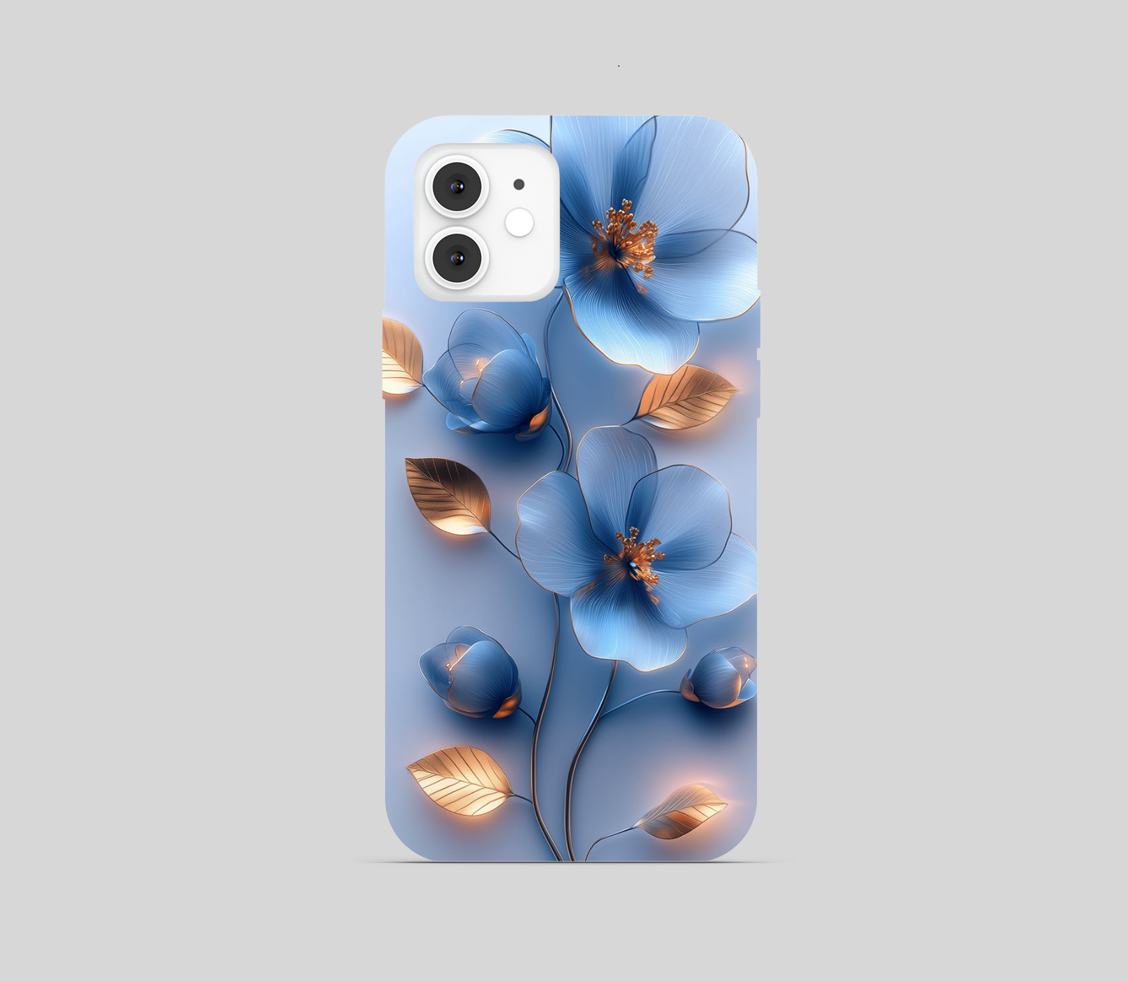 Rare Beauty of Blue Flower Phone Cover