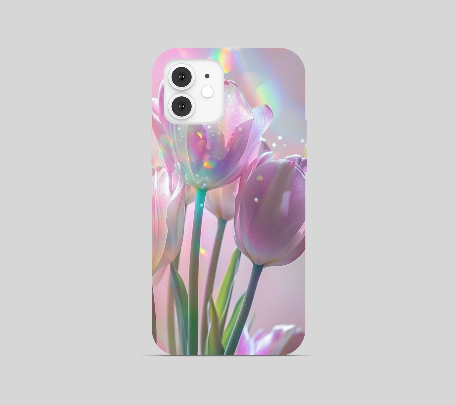 Pink Tulips Flower Phone Cover