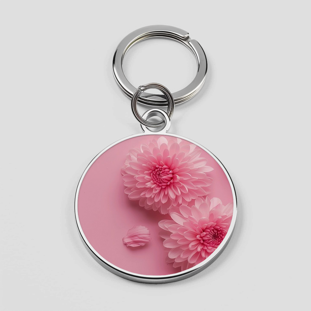 Pink Flower with Pink Theme Phone Cover