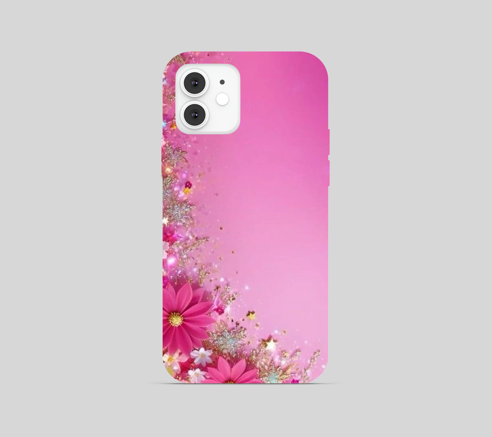 Multi Flower with Pink Theme Phone Cover
