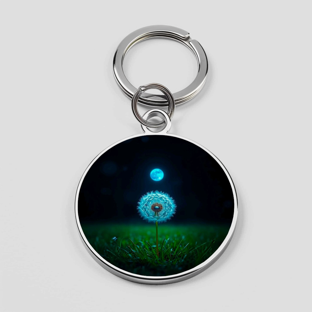 Common Dandelion Flower with moon Phone Cover