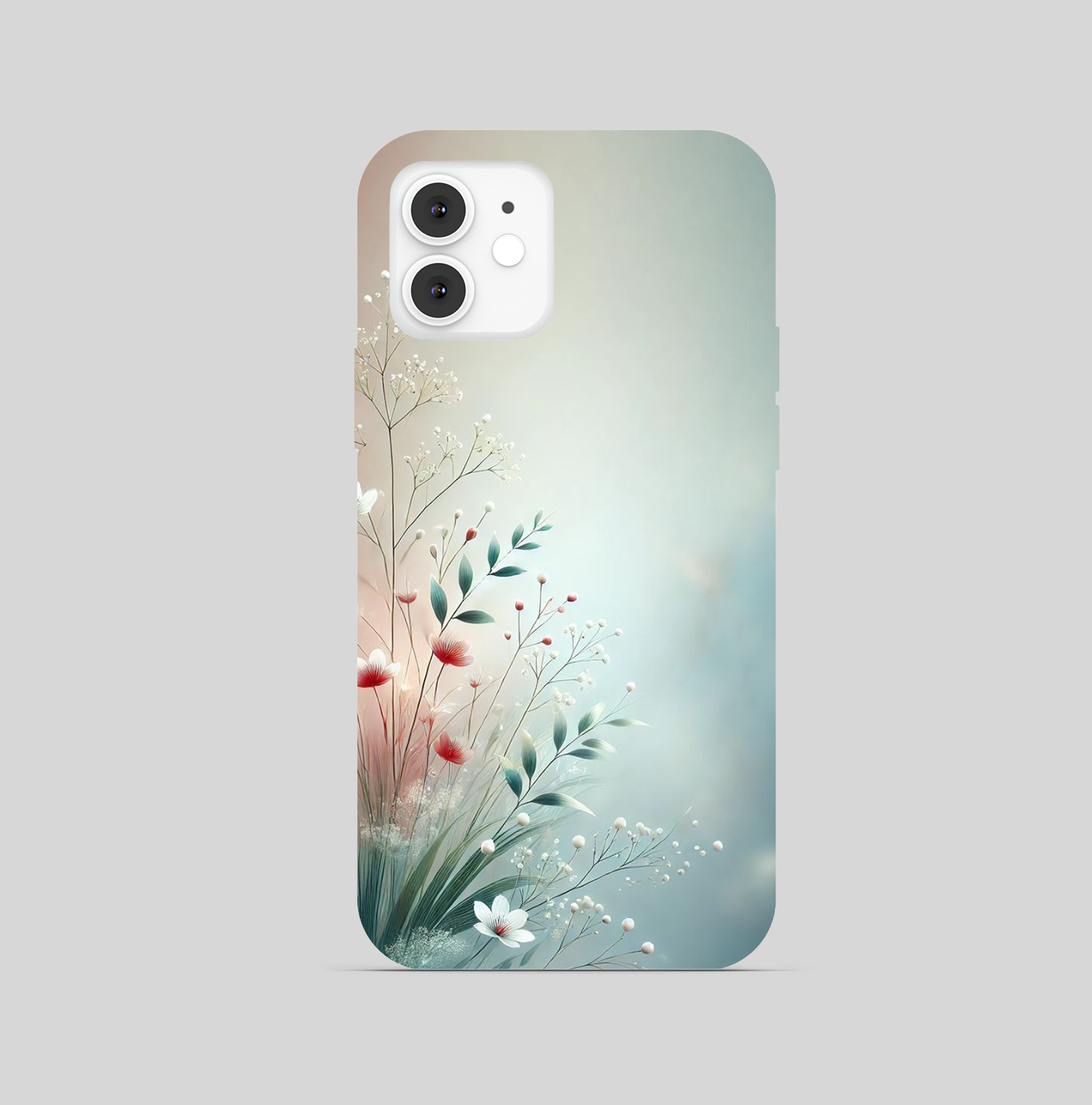 Multi Color Flower Theme Phone Cover