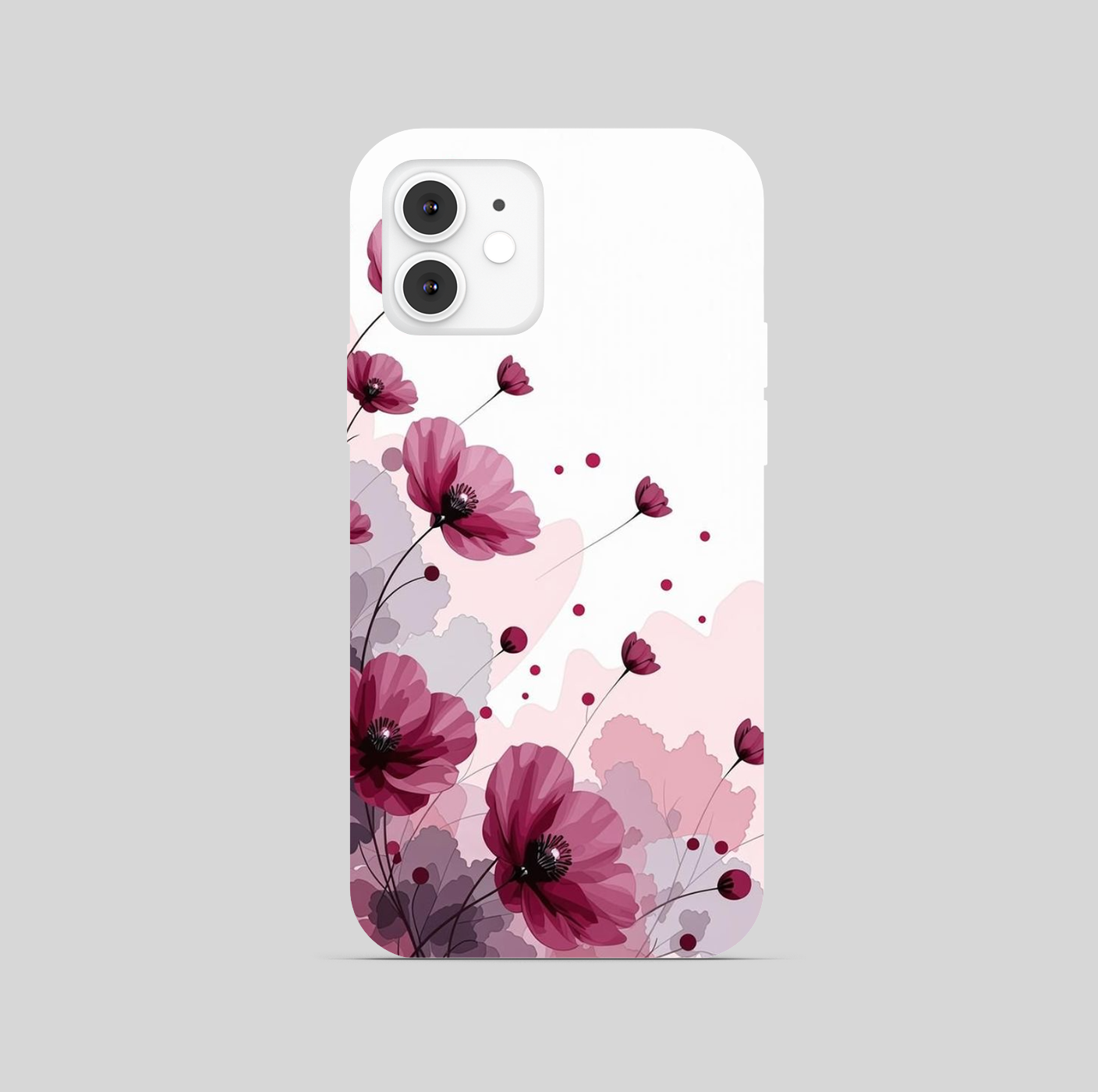 Multi Color Flower Theme Phone Cover