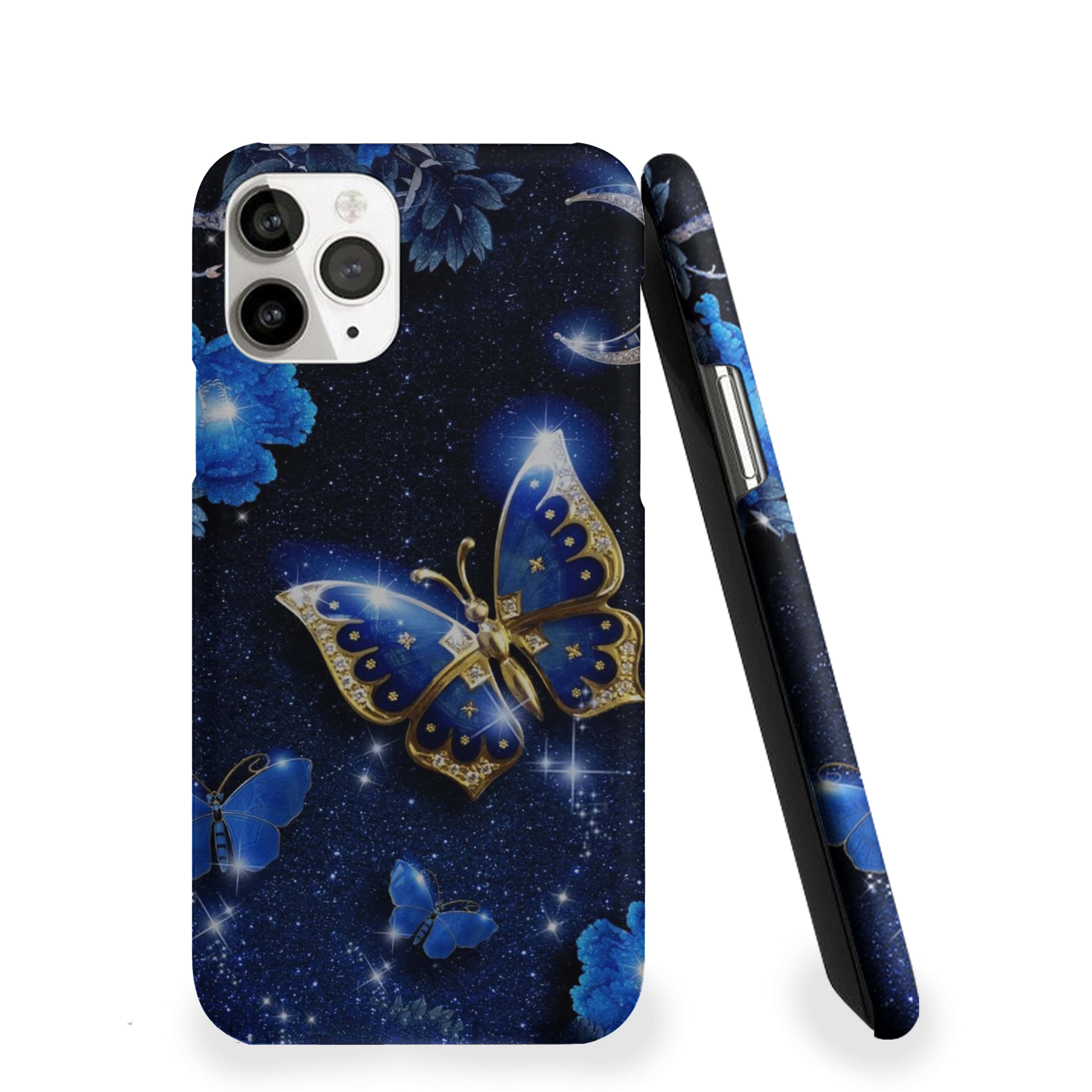 Blue Butterfly Phone Cover