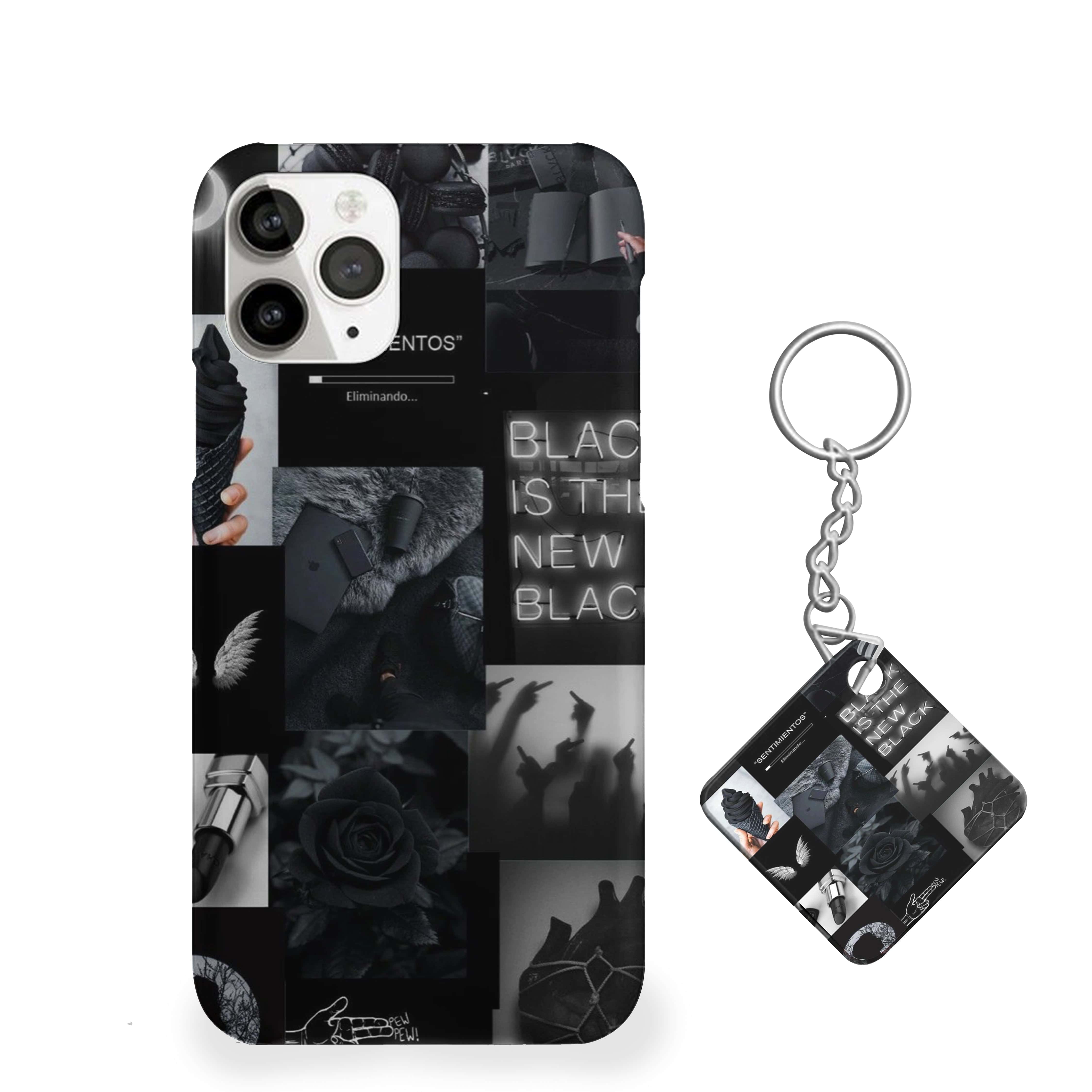 Black Rose Collage Girls Phone Cover