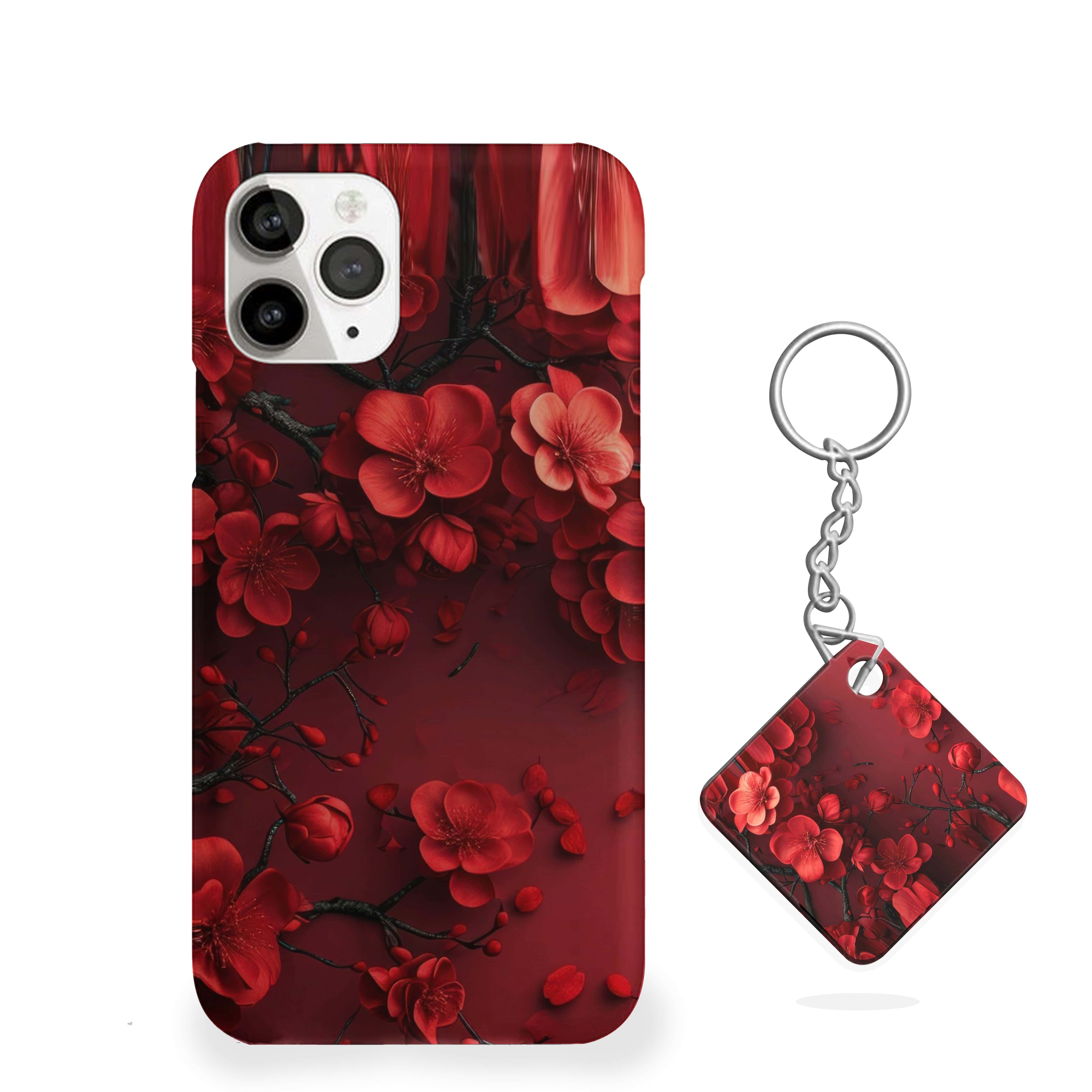 Red Flower Multiple Collection Phone Cover