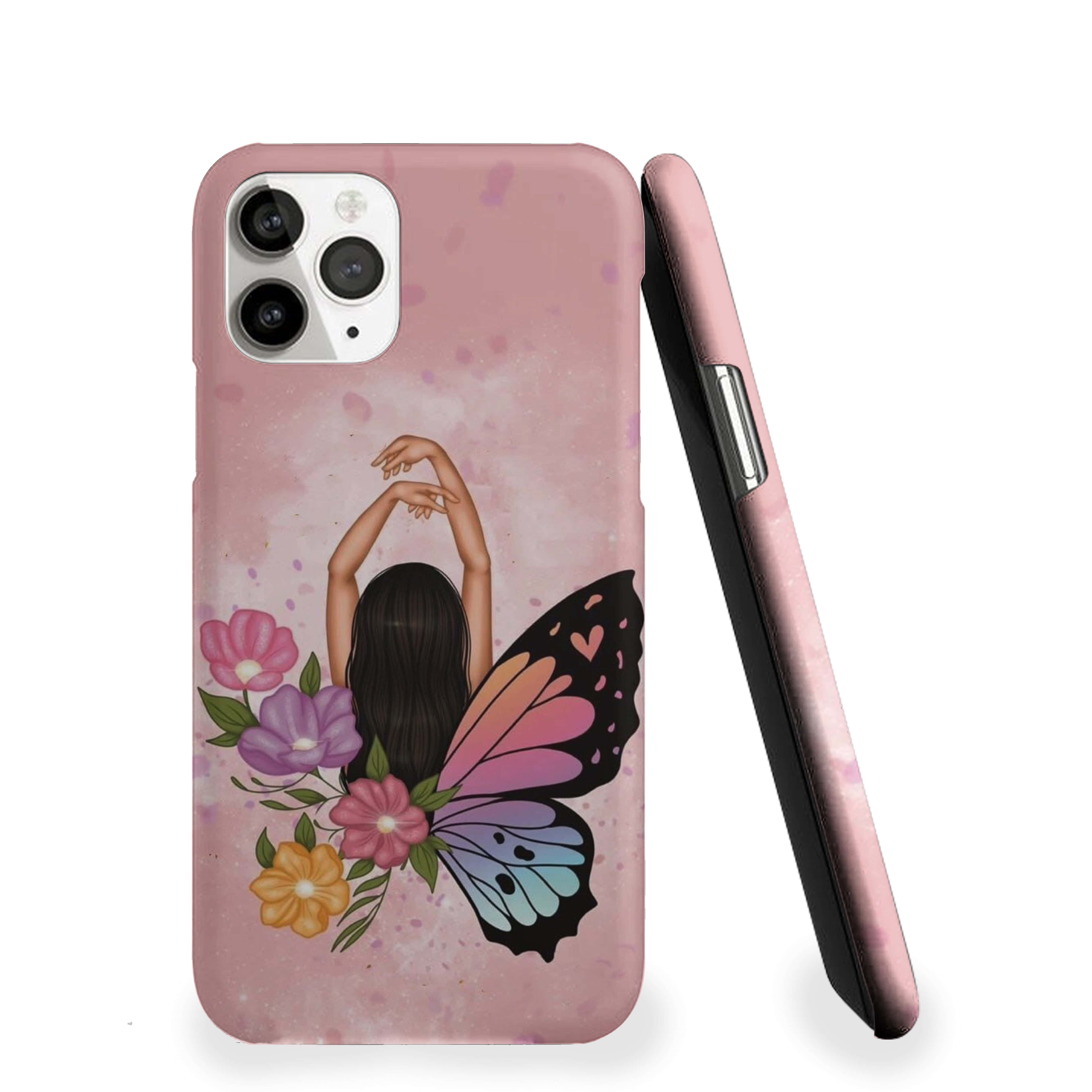 Butterfly-Girl Phone Cover