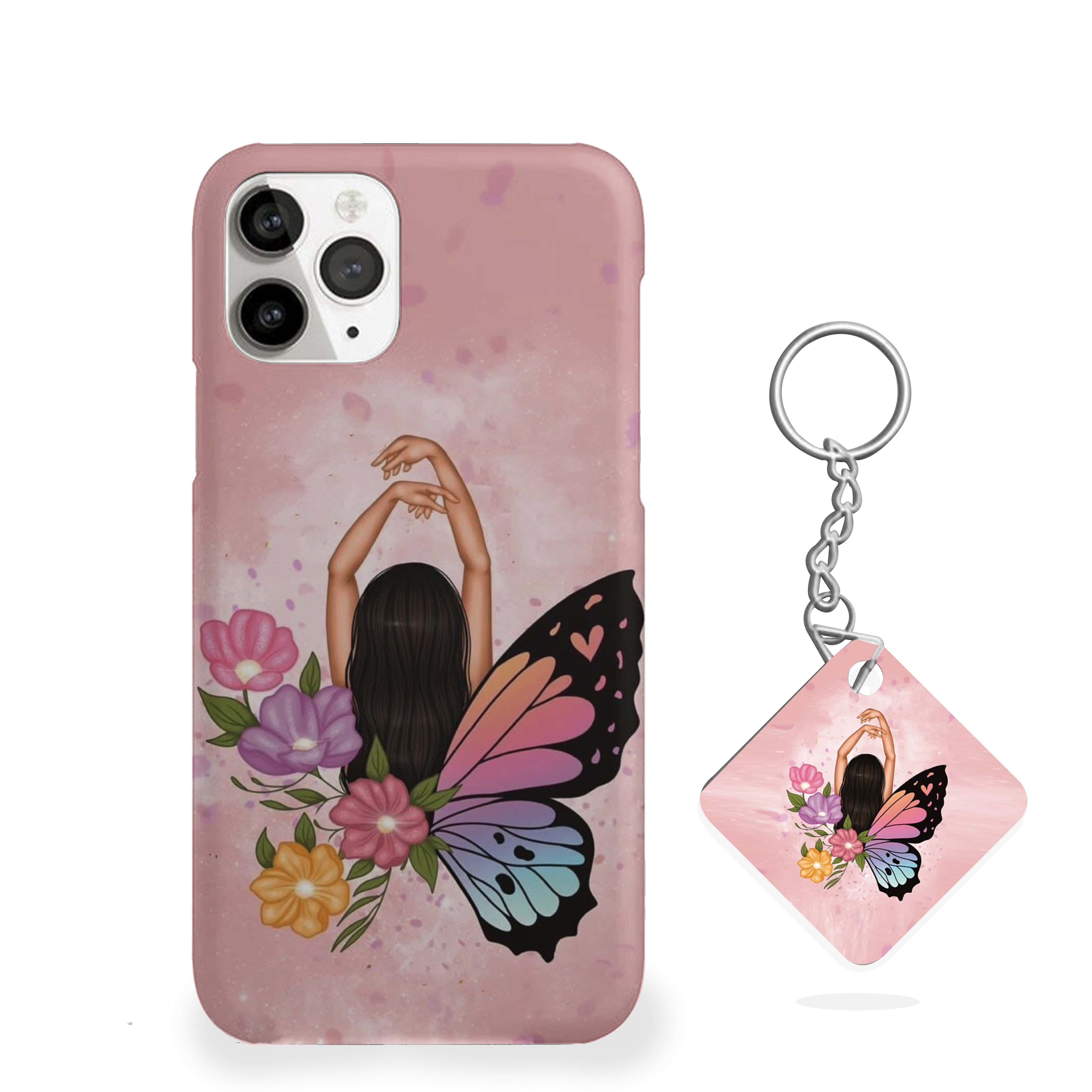 Butterfly-Girl Phone Cover