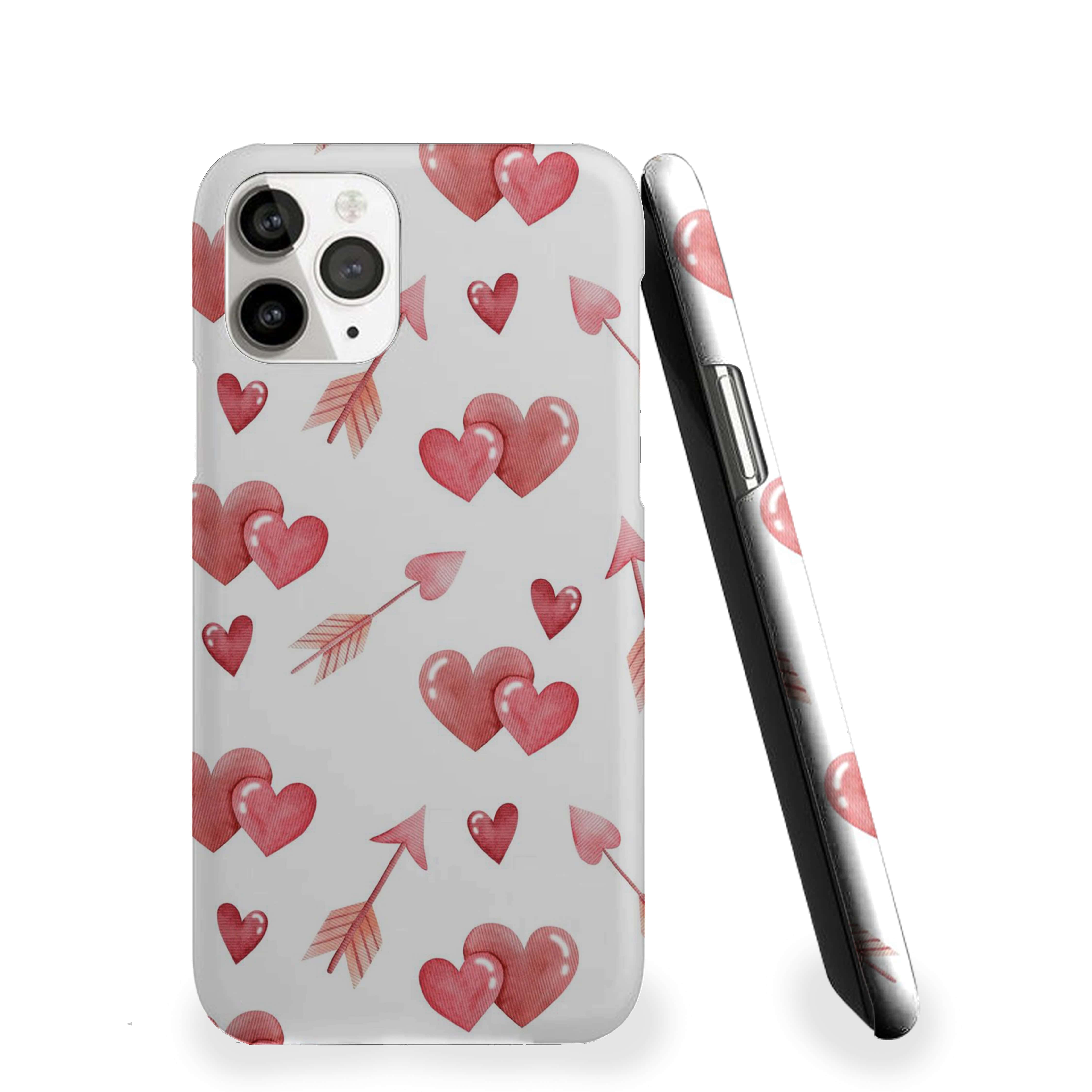 Couple Heart Love Theme Phone Cover