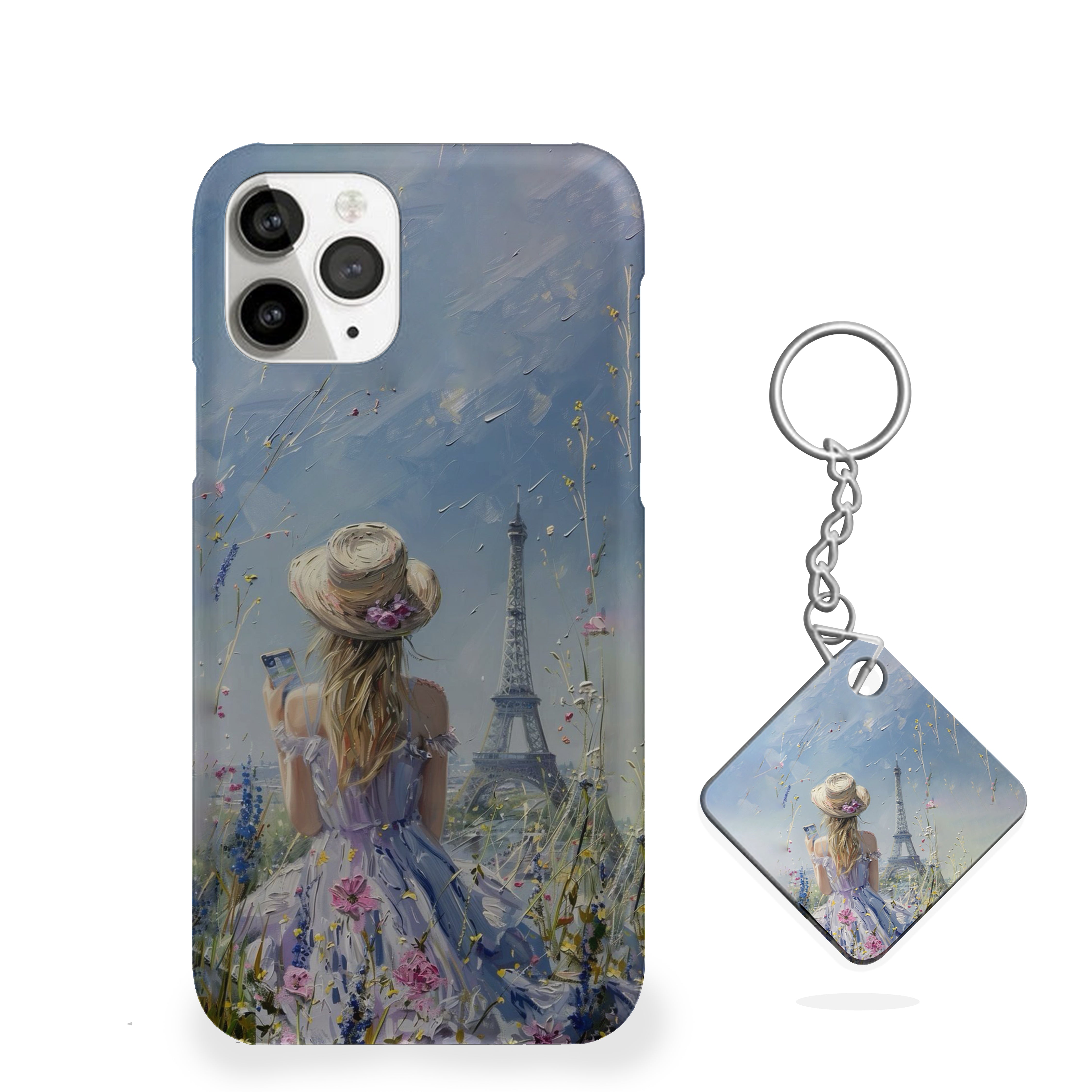 Eiffel Serenity Girls Phone Cover
