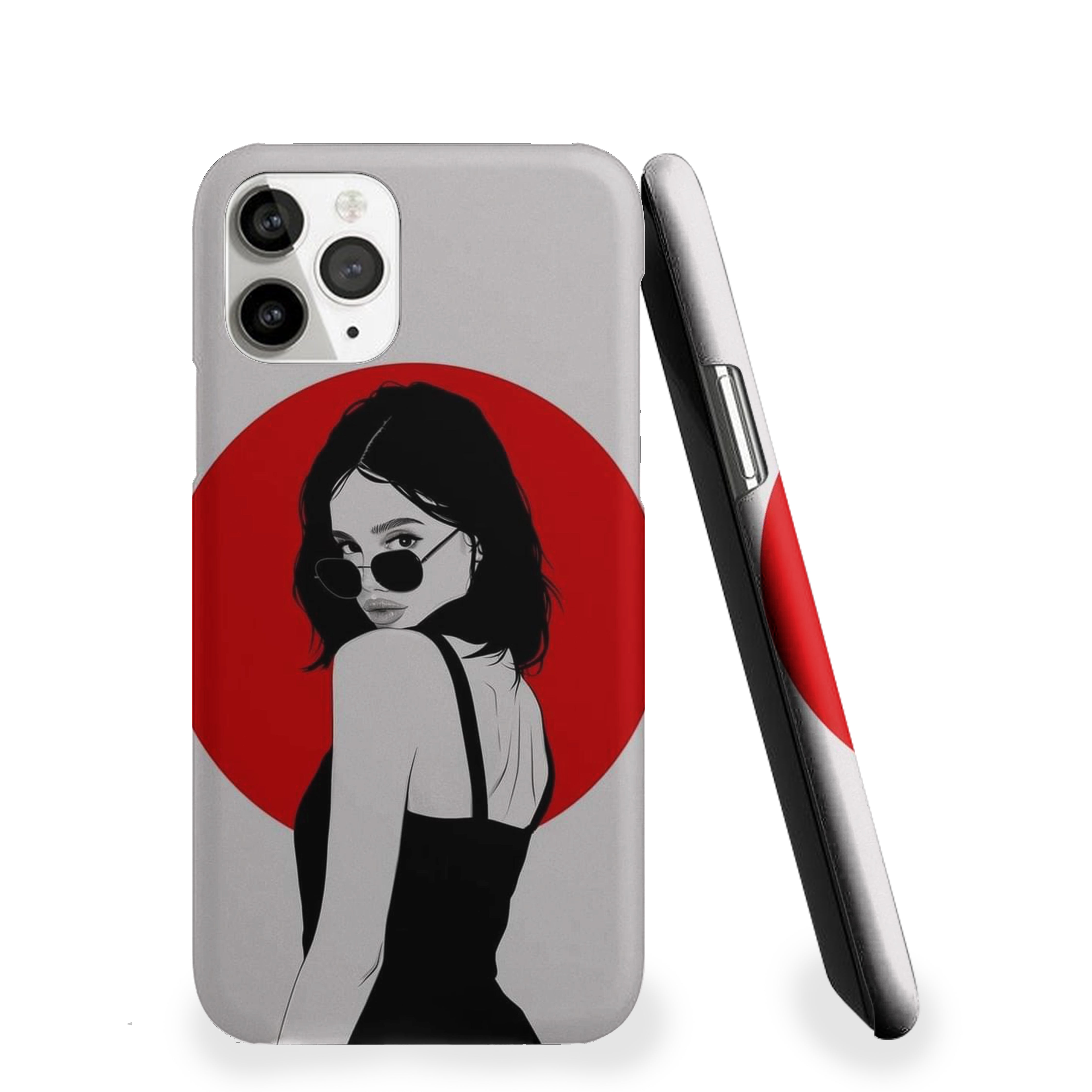 Scarlet Aura Girls Phone Cover