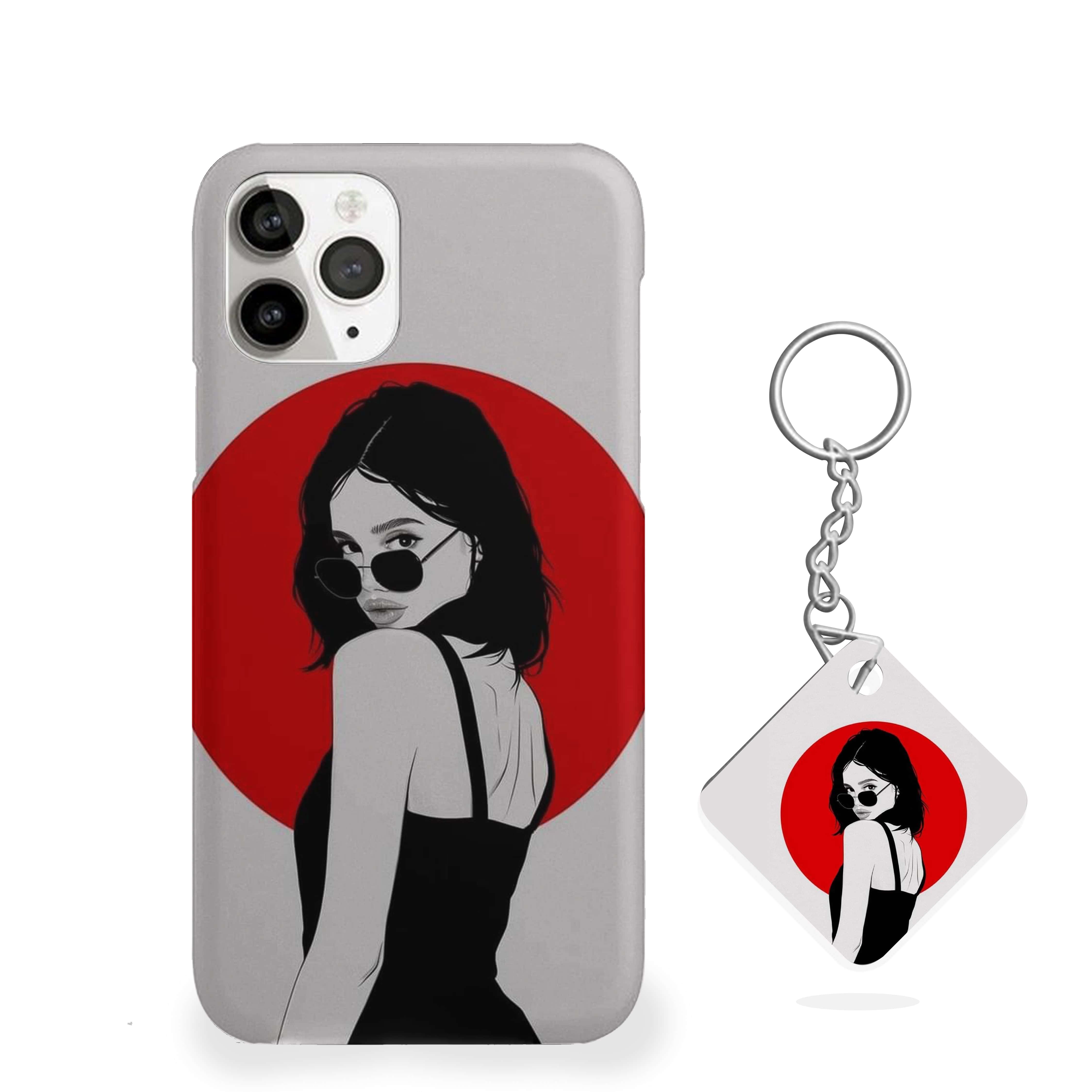 Scarlet Aura Girls Phone Cover