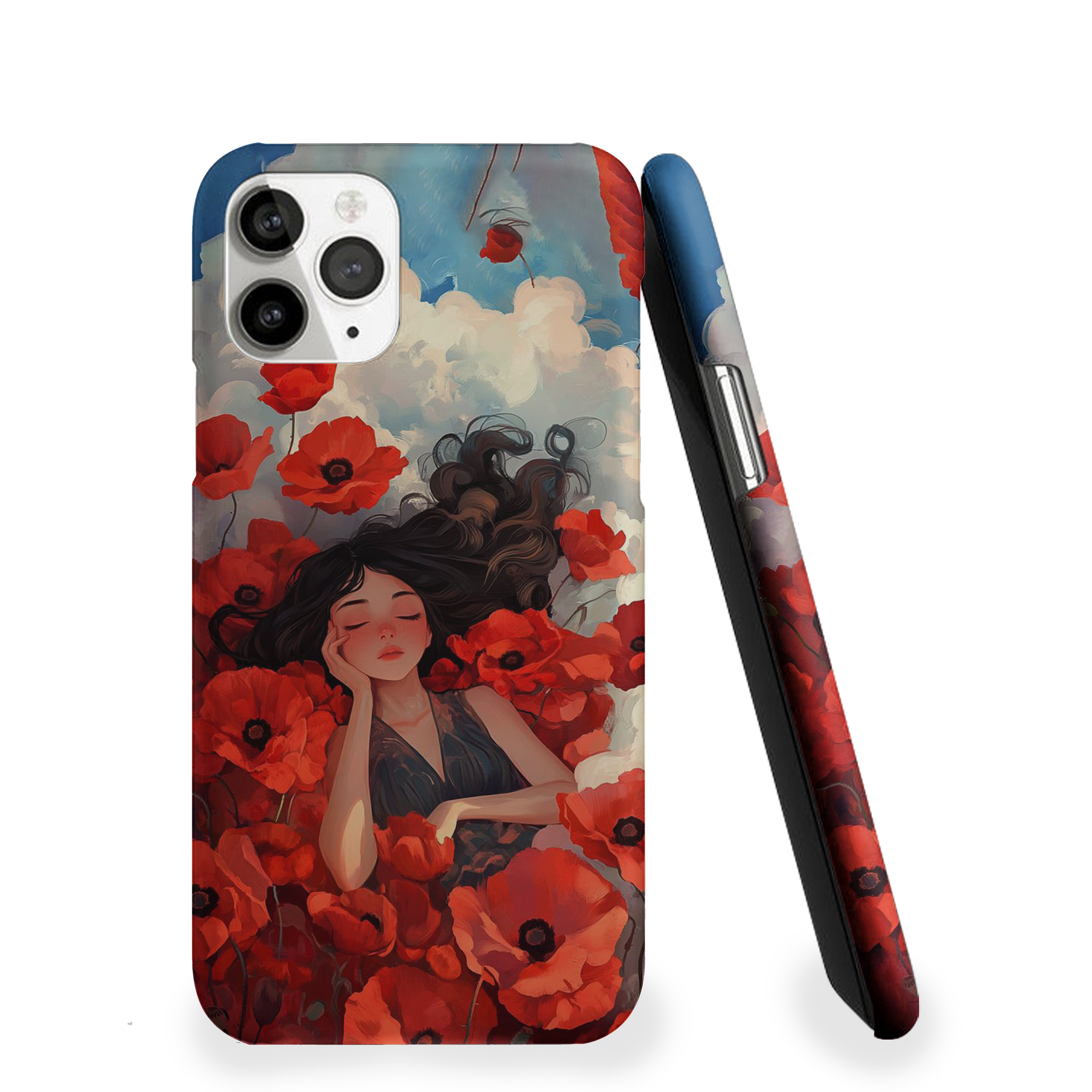 Poppy Reverie Girls Phone Cover