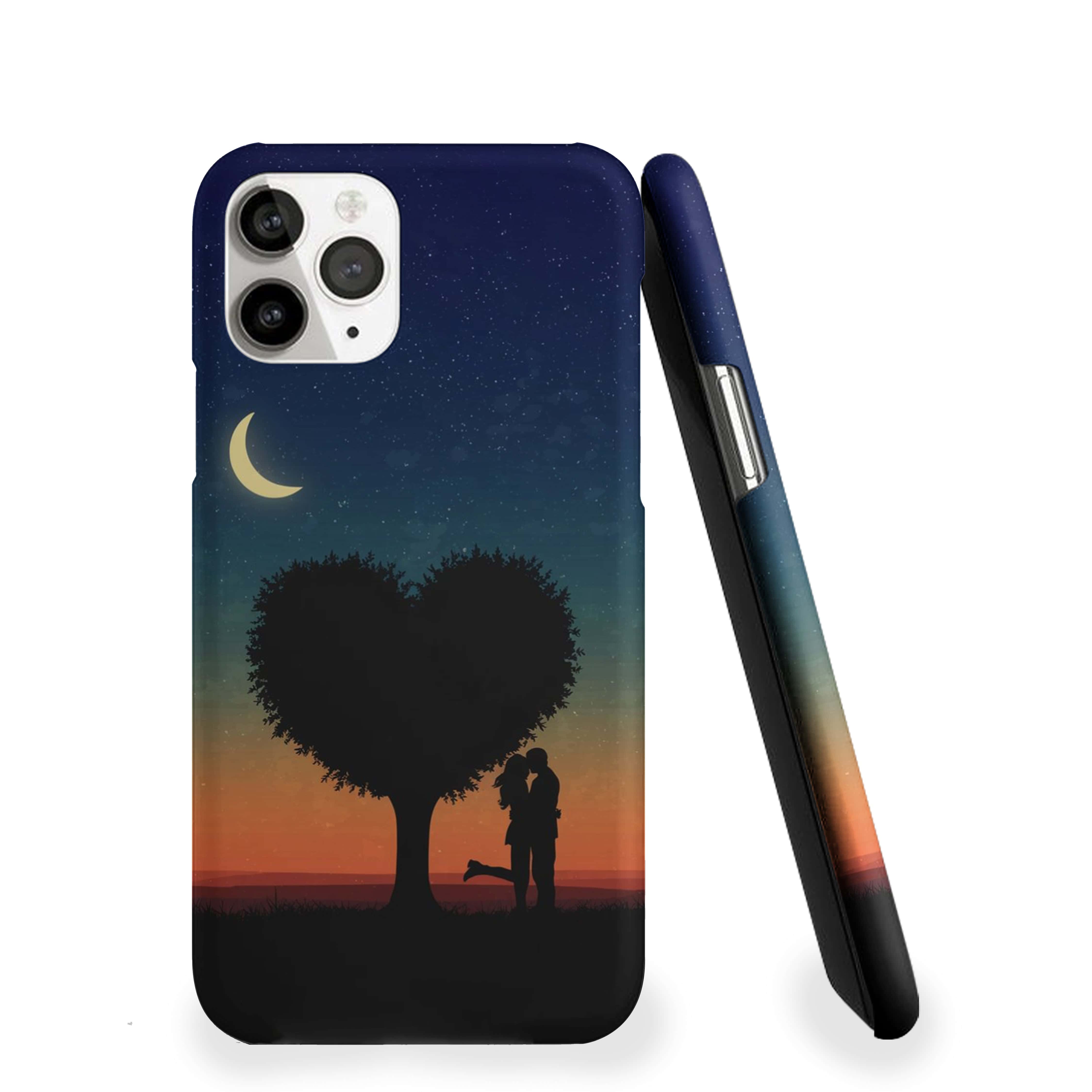 Heart Theme Tree Girls Phone Cover