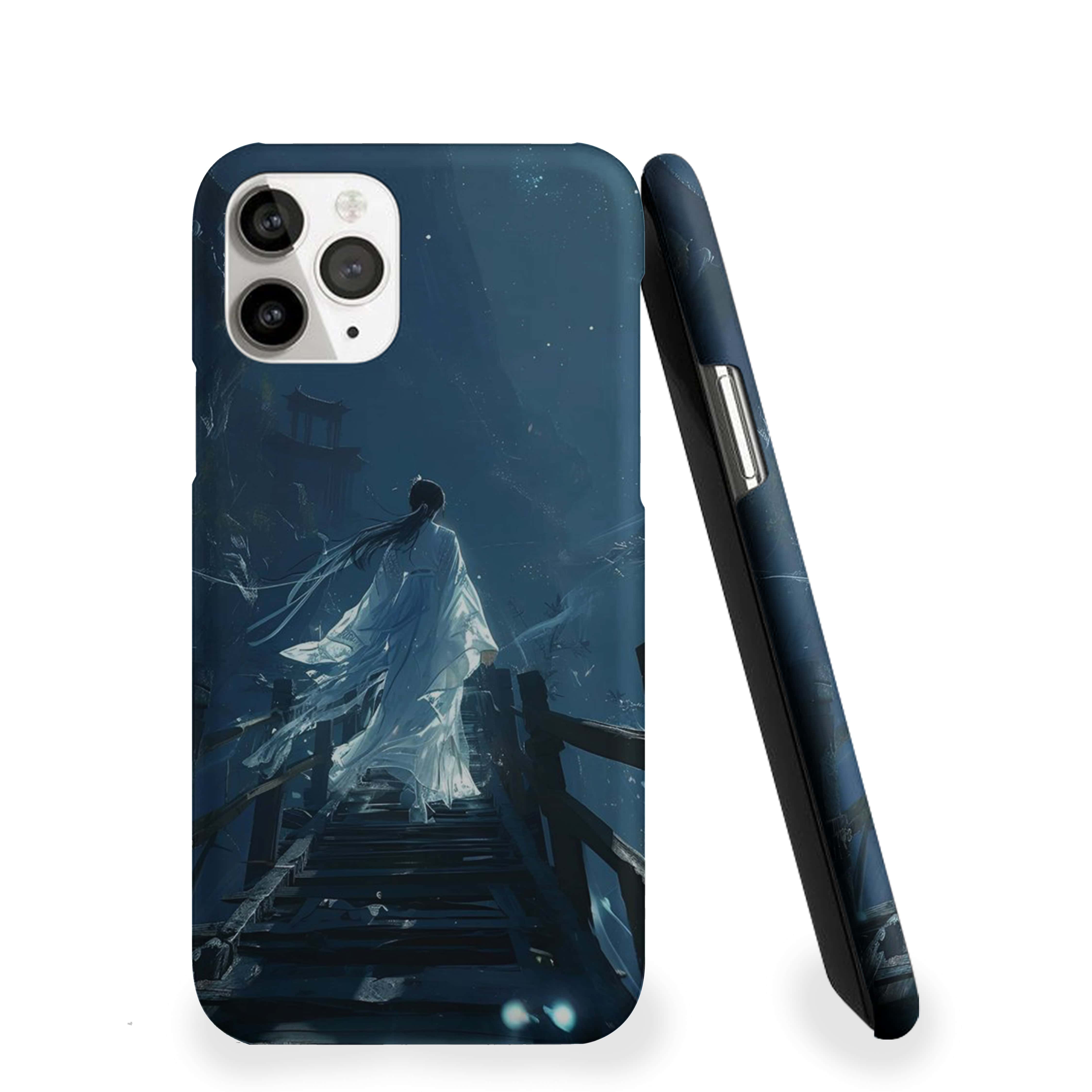 Night At Bridge Girls Phone Cover