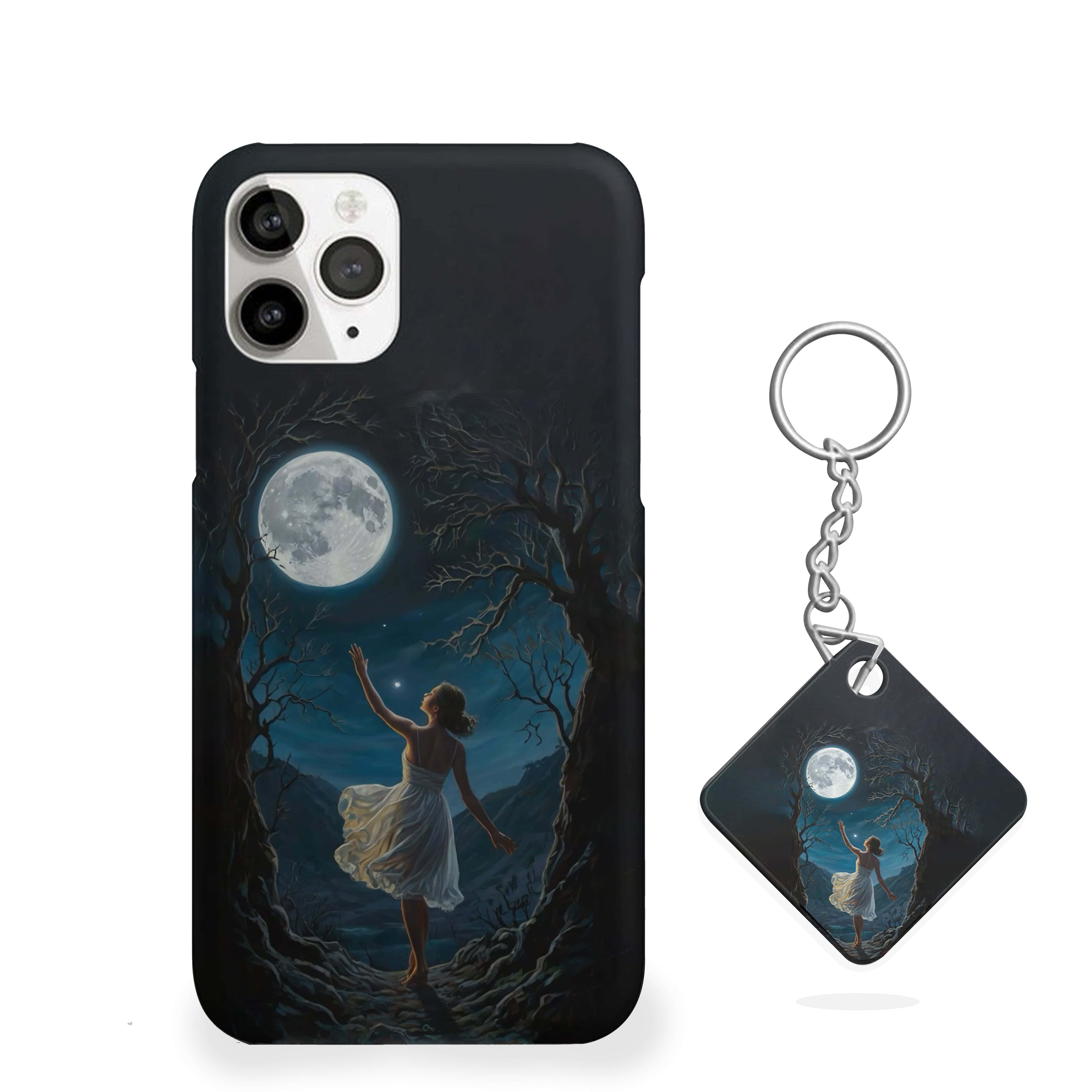 Moon Theme Romantic Girls Phone Cover