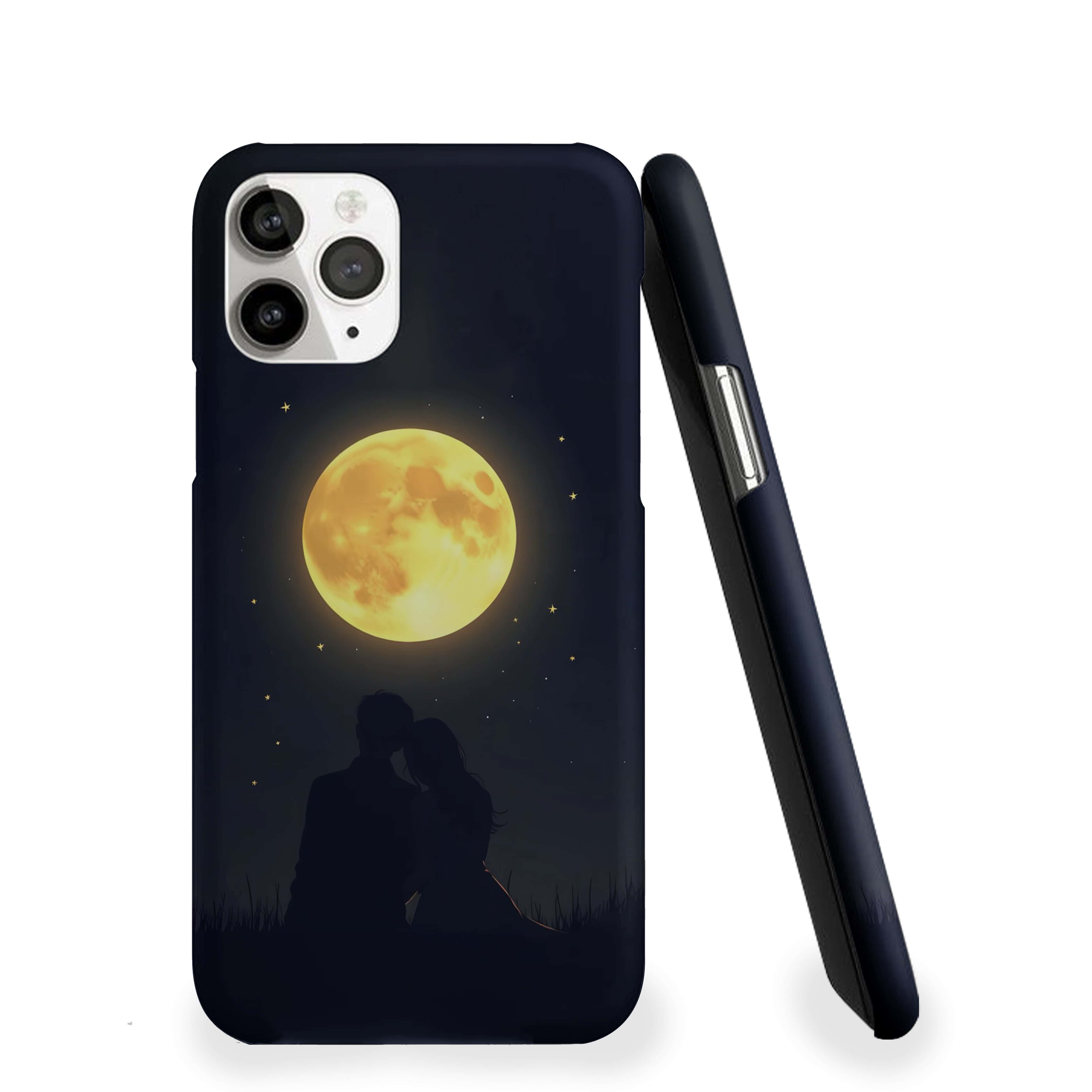 Moon Light Couple Girls Phone Cover