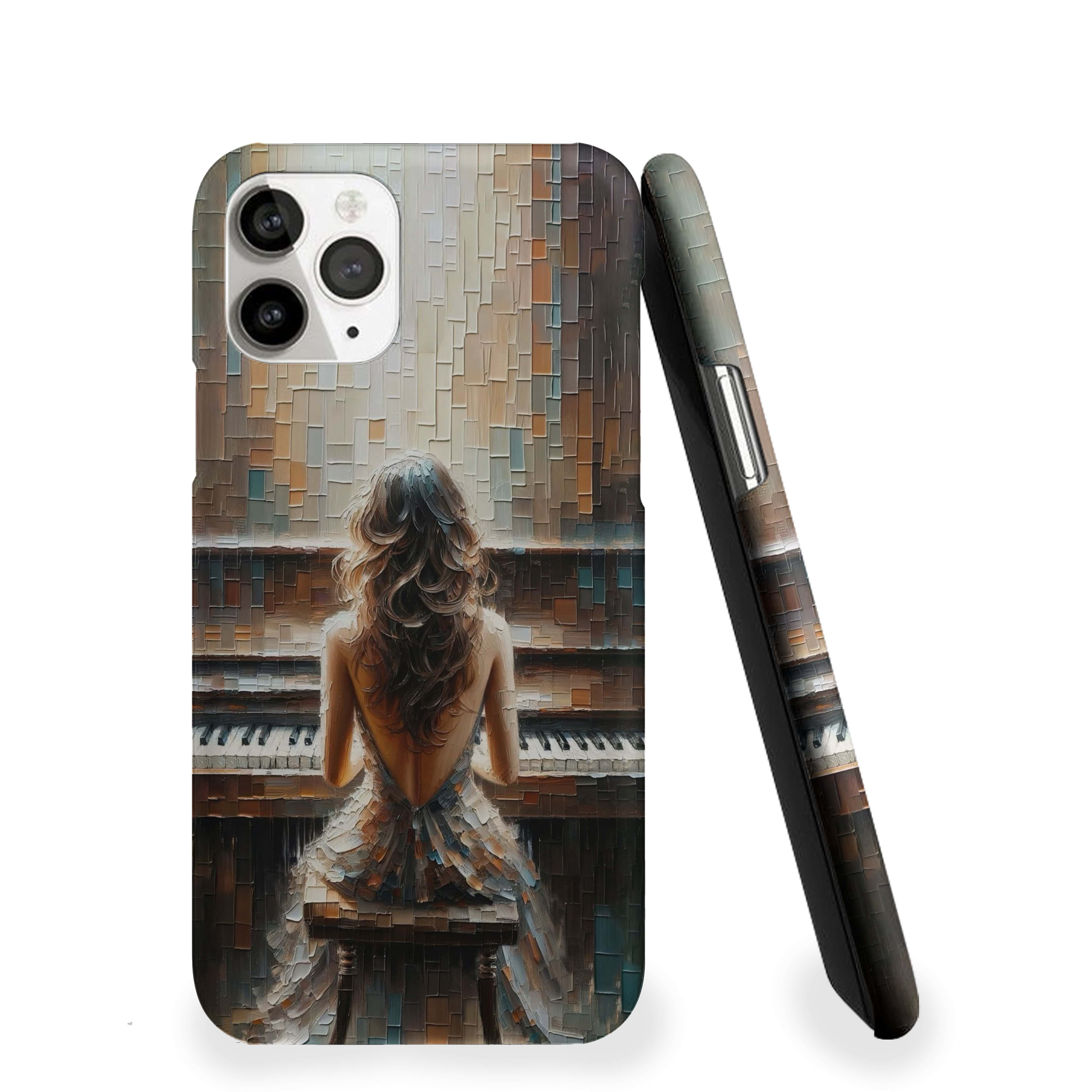 Piano Girl Phone Cover