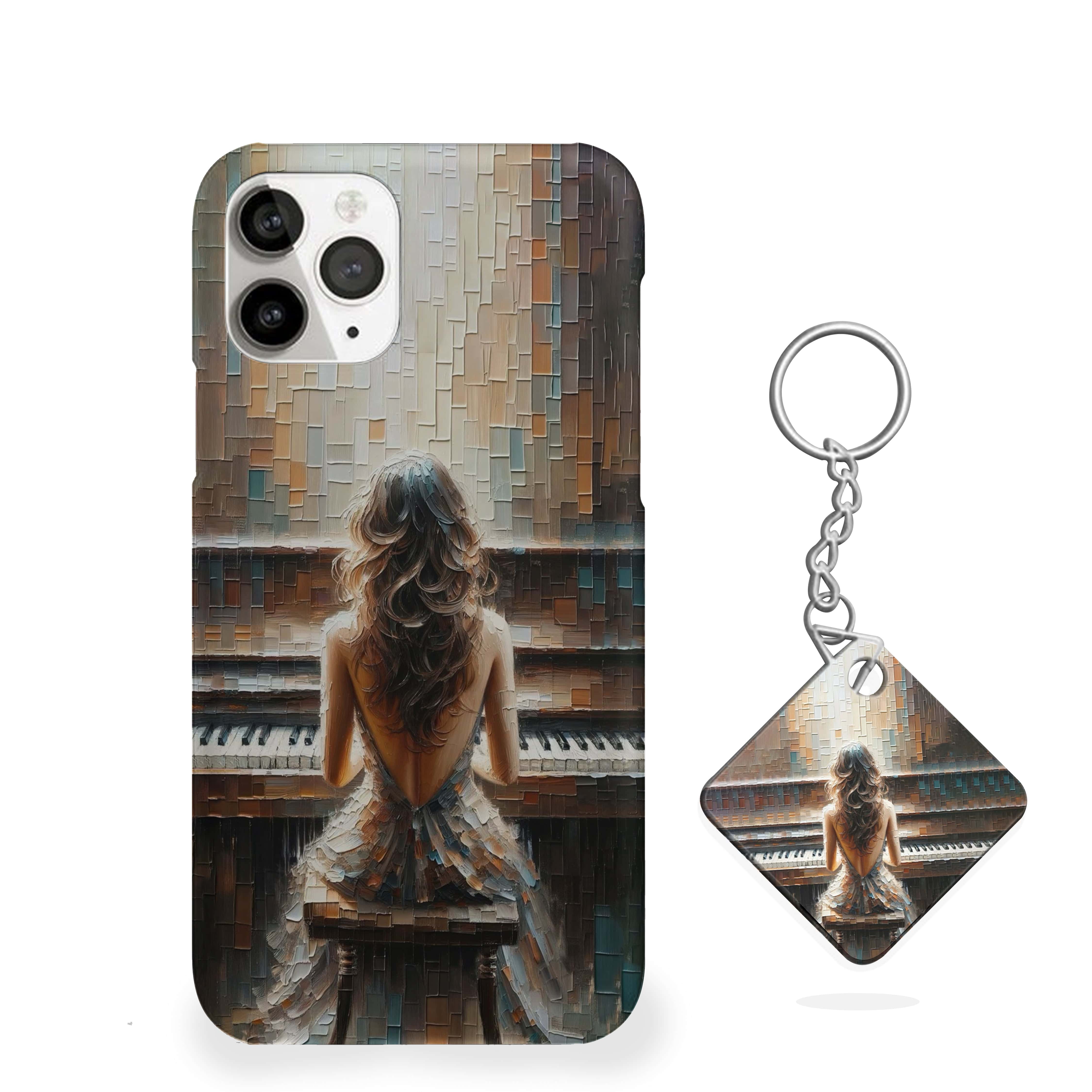 Piano Girl Phone Cover