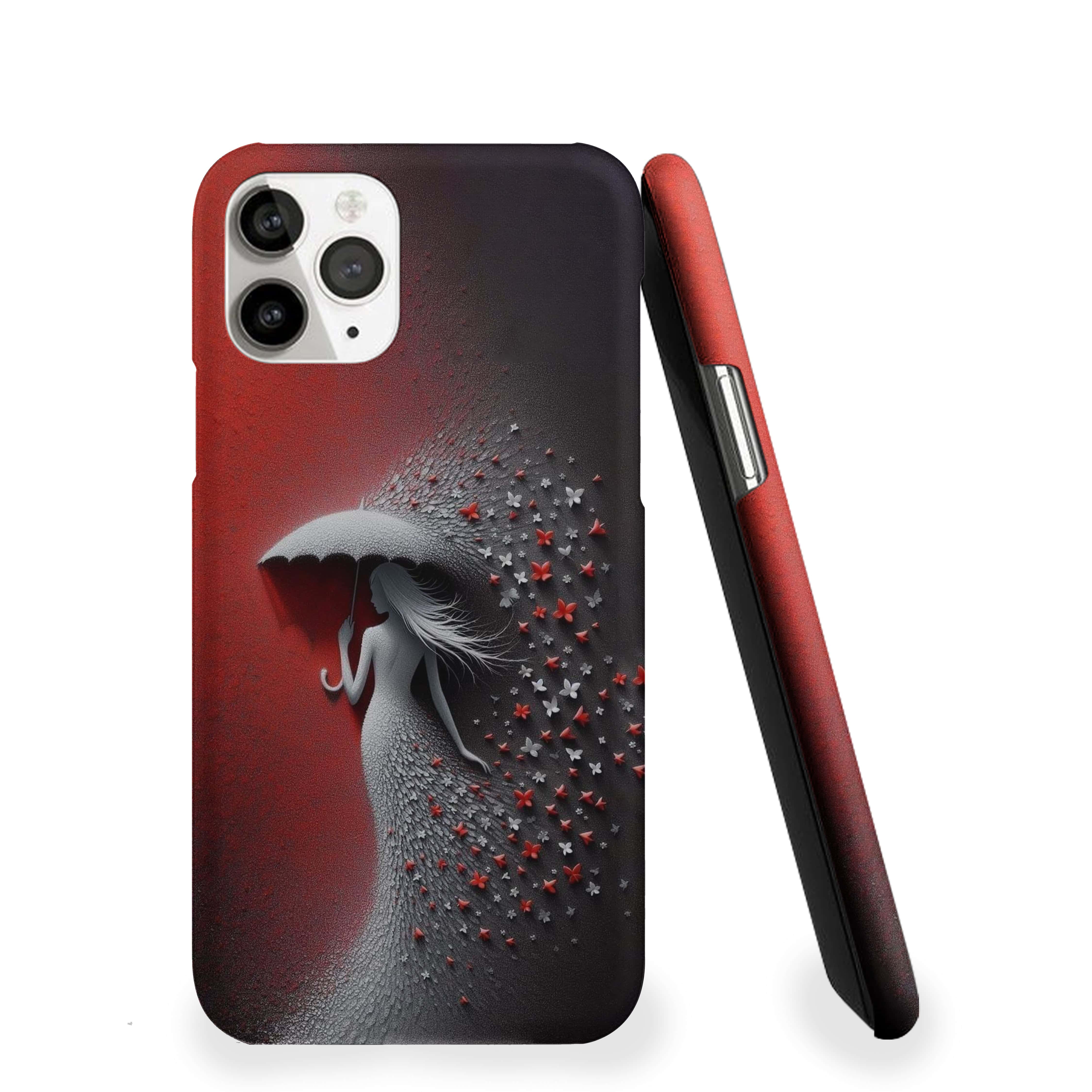 Angel Girl With White Umbrella Girls Phone Cover