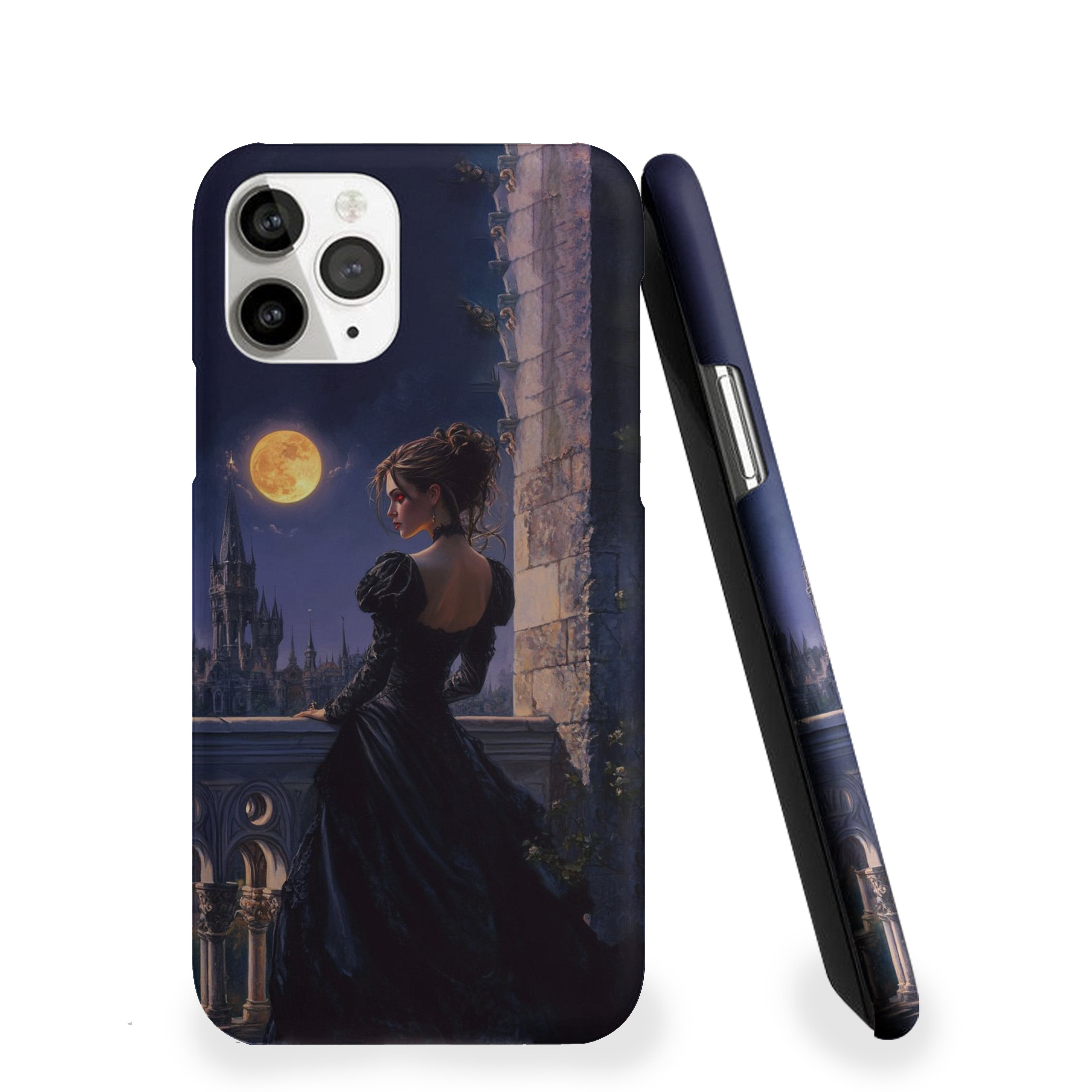 Moonlit Castle Elegance Girls Phone Cover
