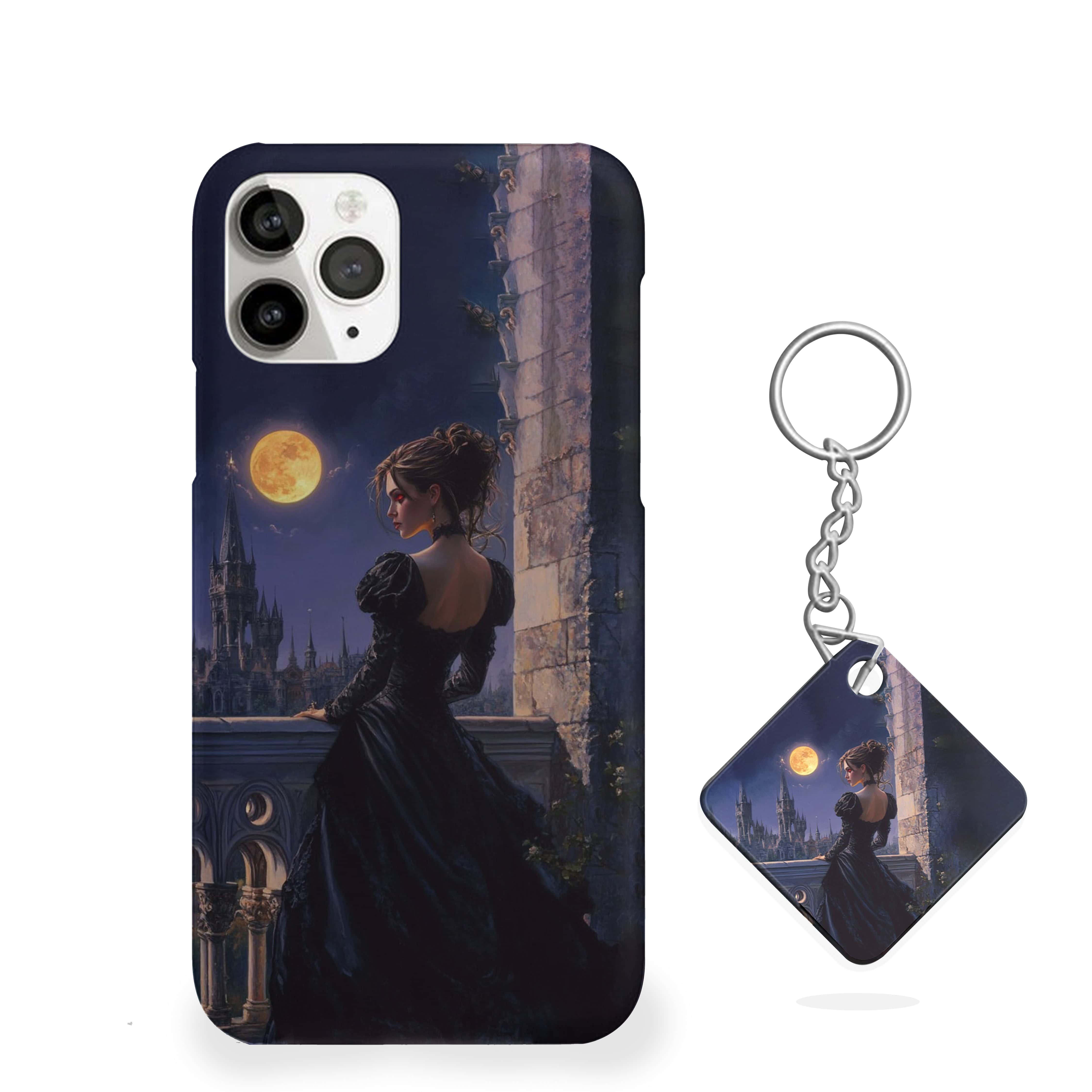 Moonlit Castle Elegance Girls Phone Cover