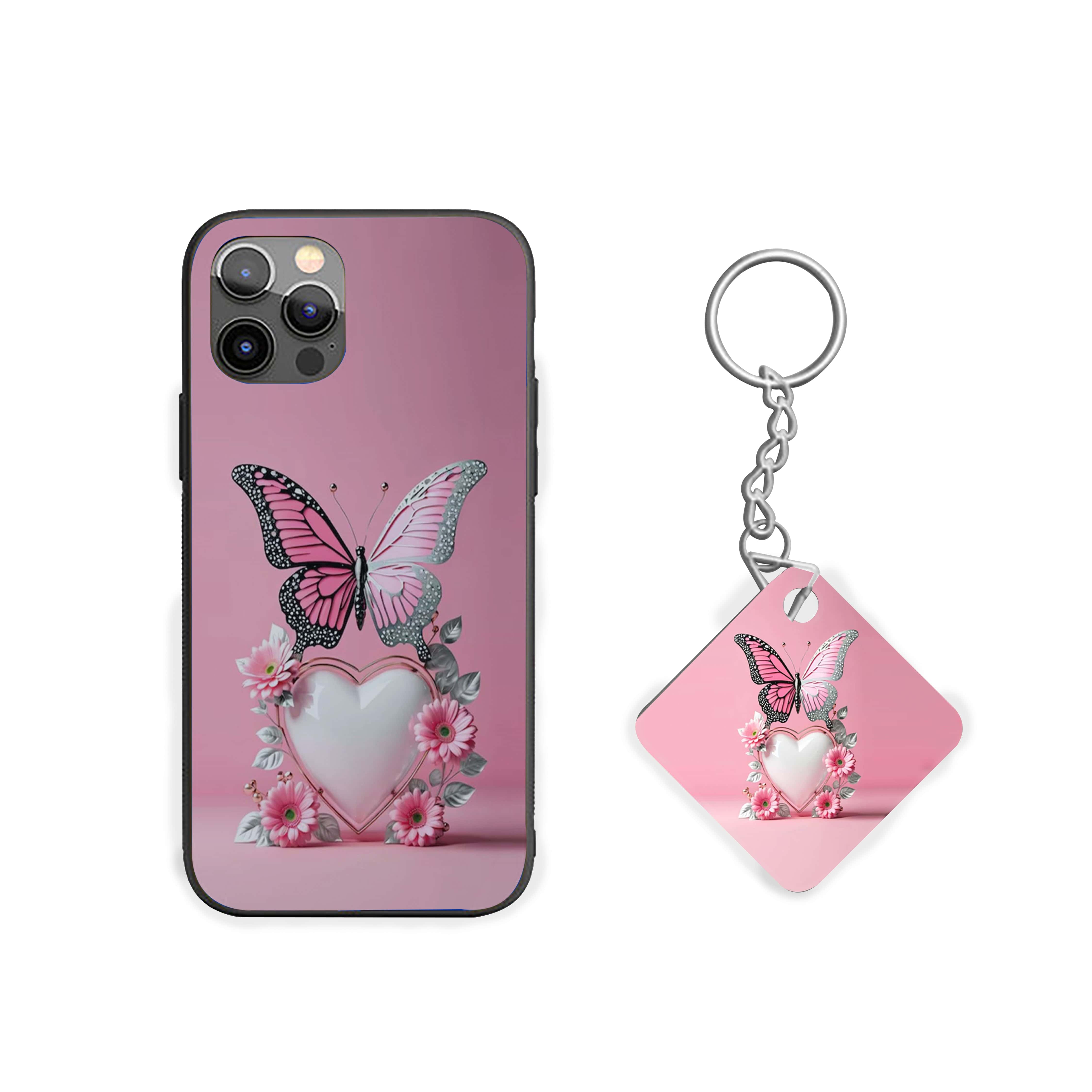 Butterfly Love Theme Armored Phone Case