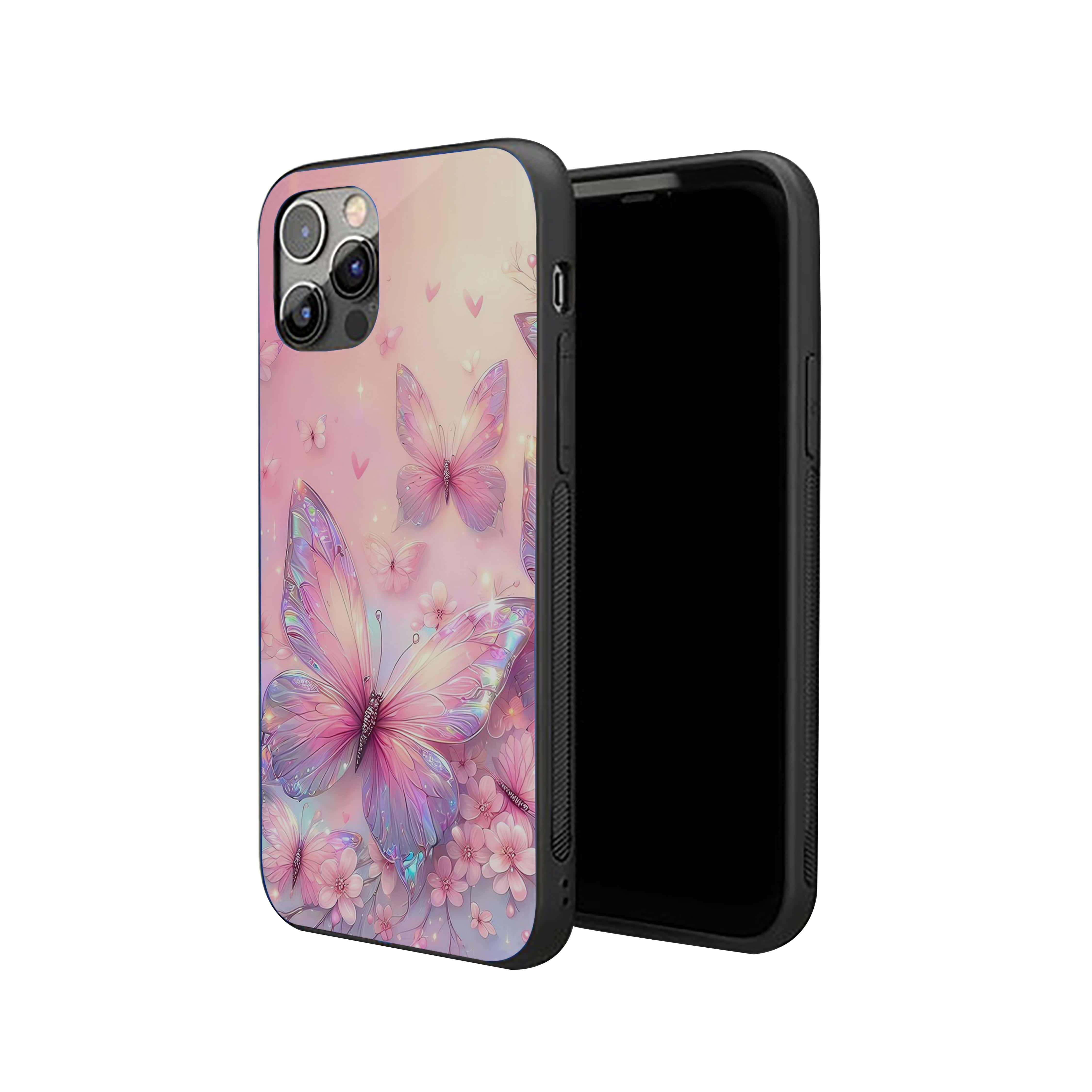 Butterfly Multiple Charactor Silicone Armored Phone Case