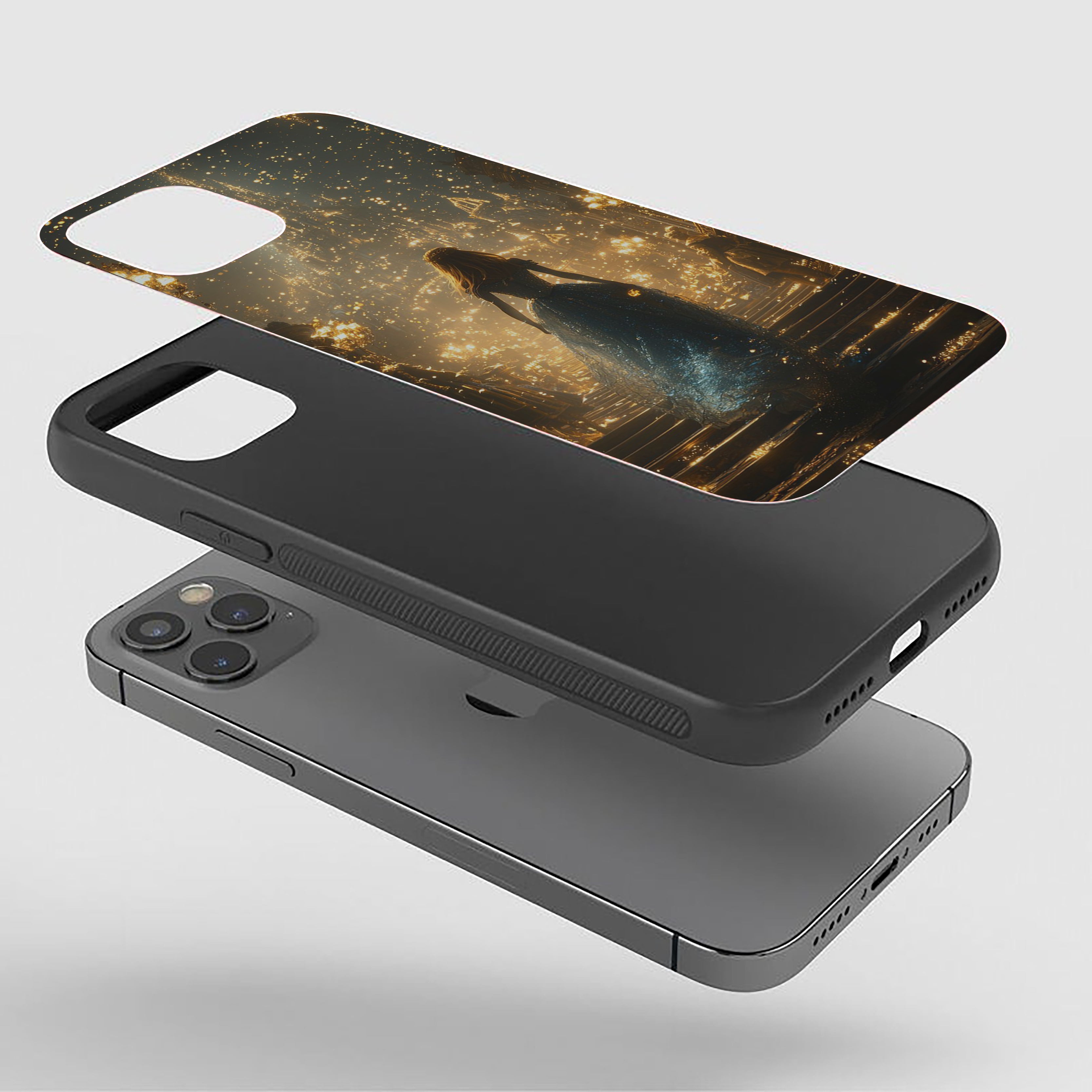 Enchanted Ascent Girls Silicone Armored Phone Case