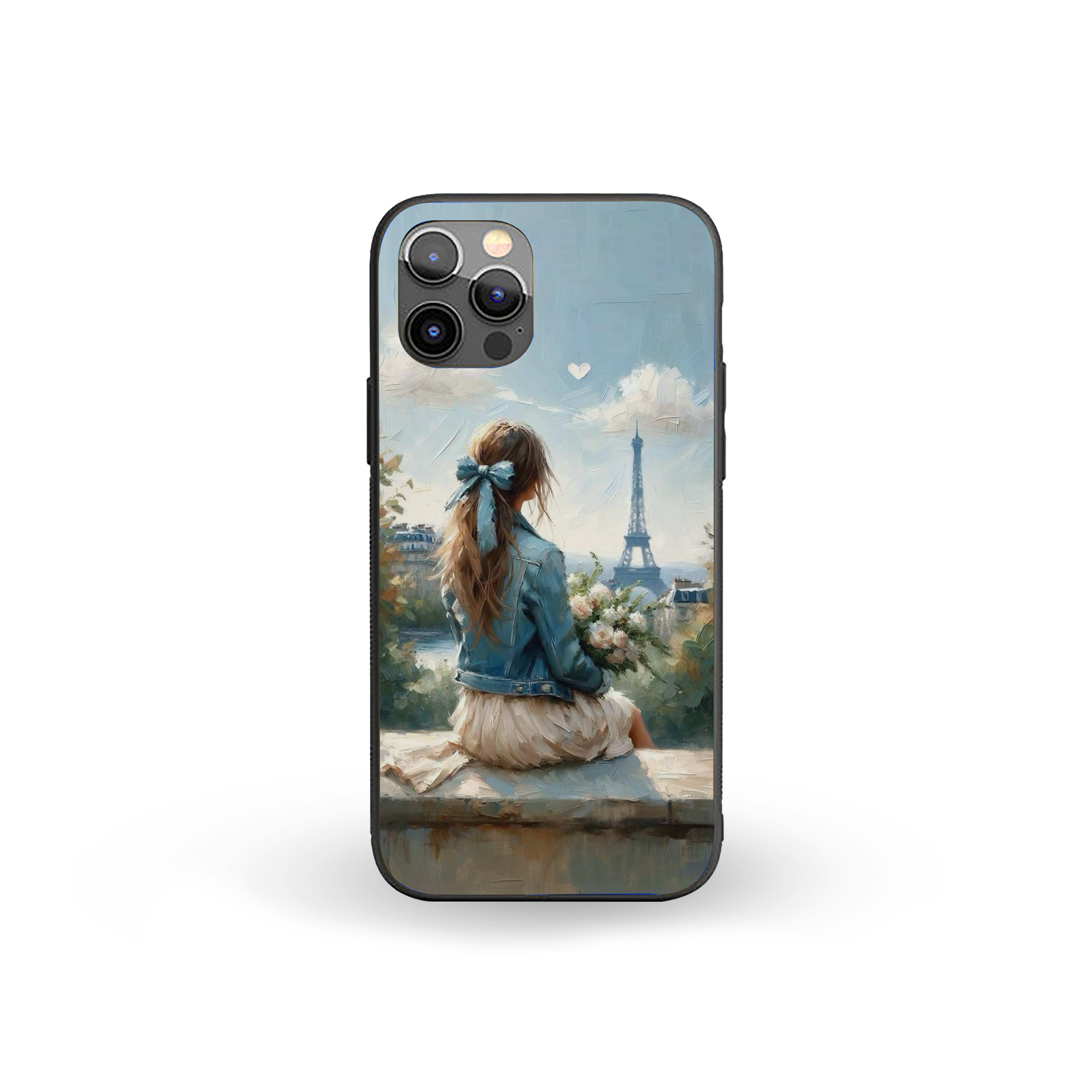 Parisian Dreams Girls Silicone Armored Phone Case