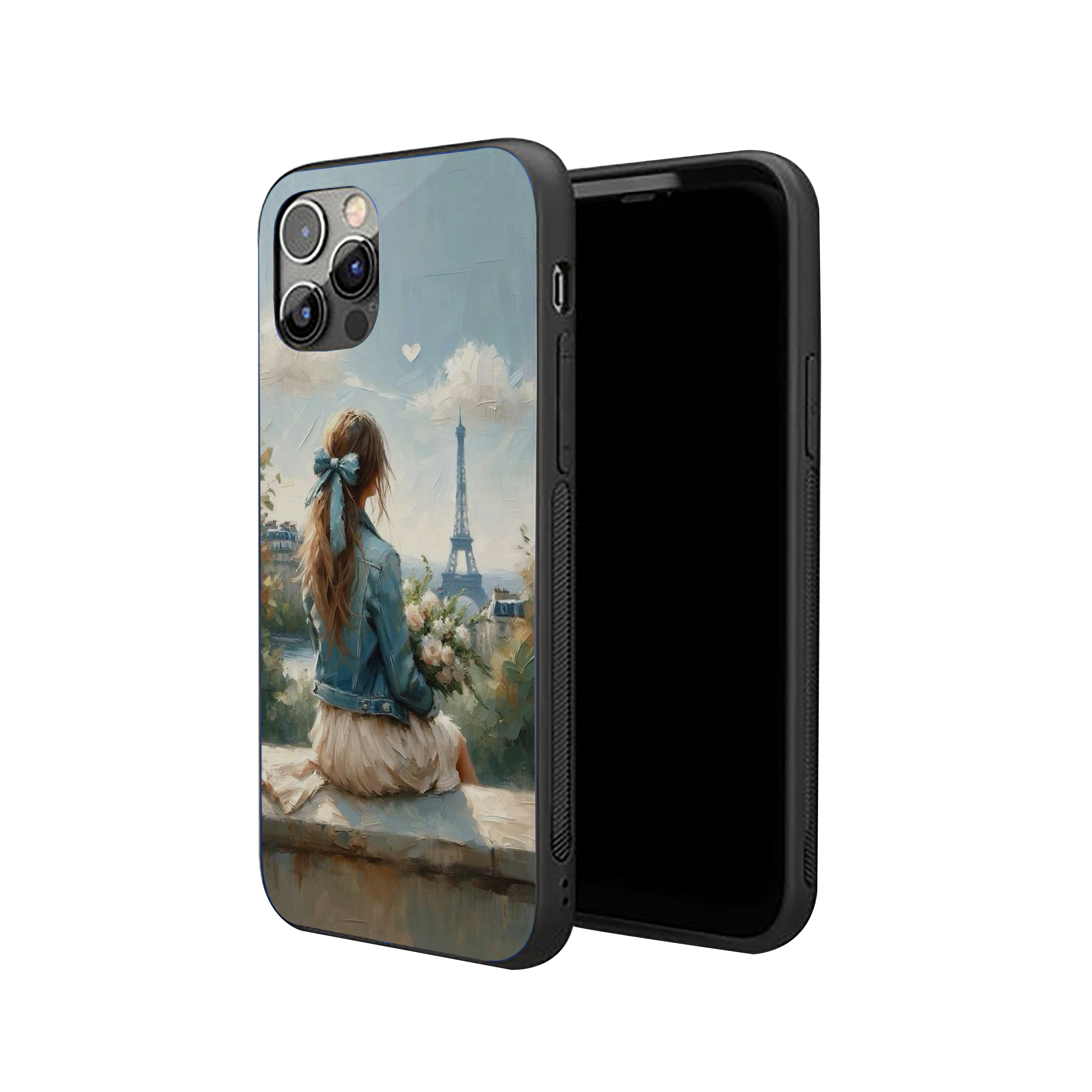 Parisian Dreams Girls Silicone Armored Phone Case