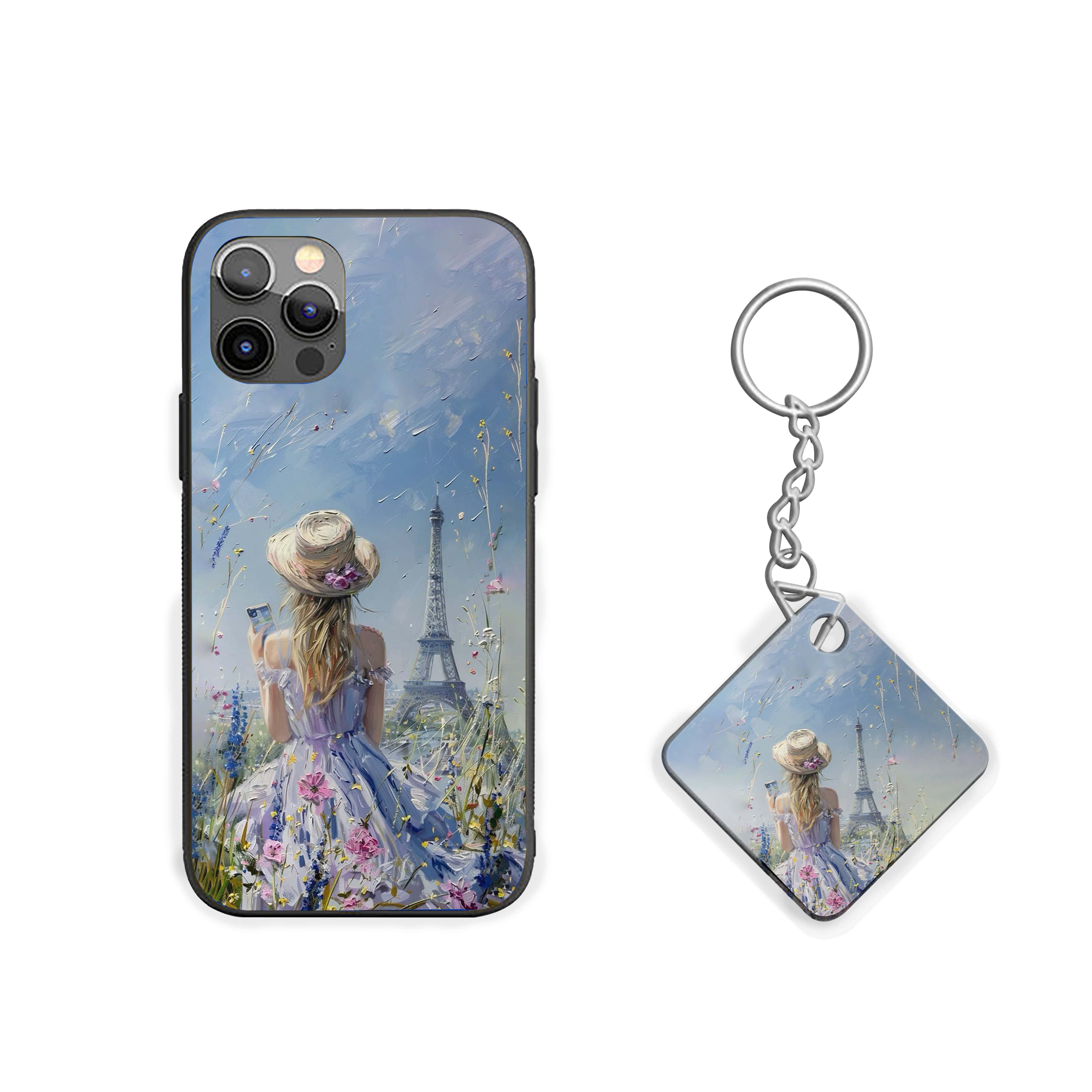 Eiffel Serenity Girls Silicone Armored Phone Case