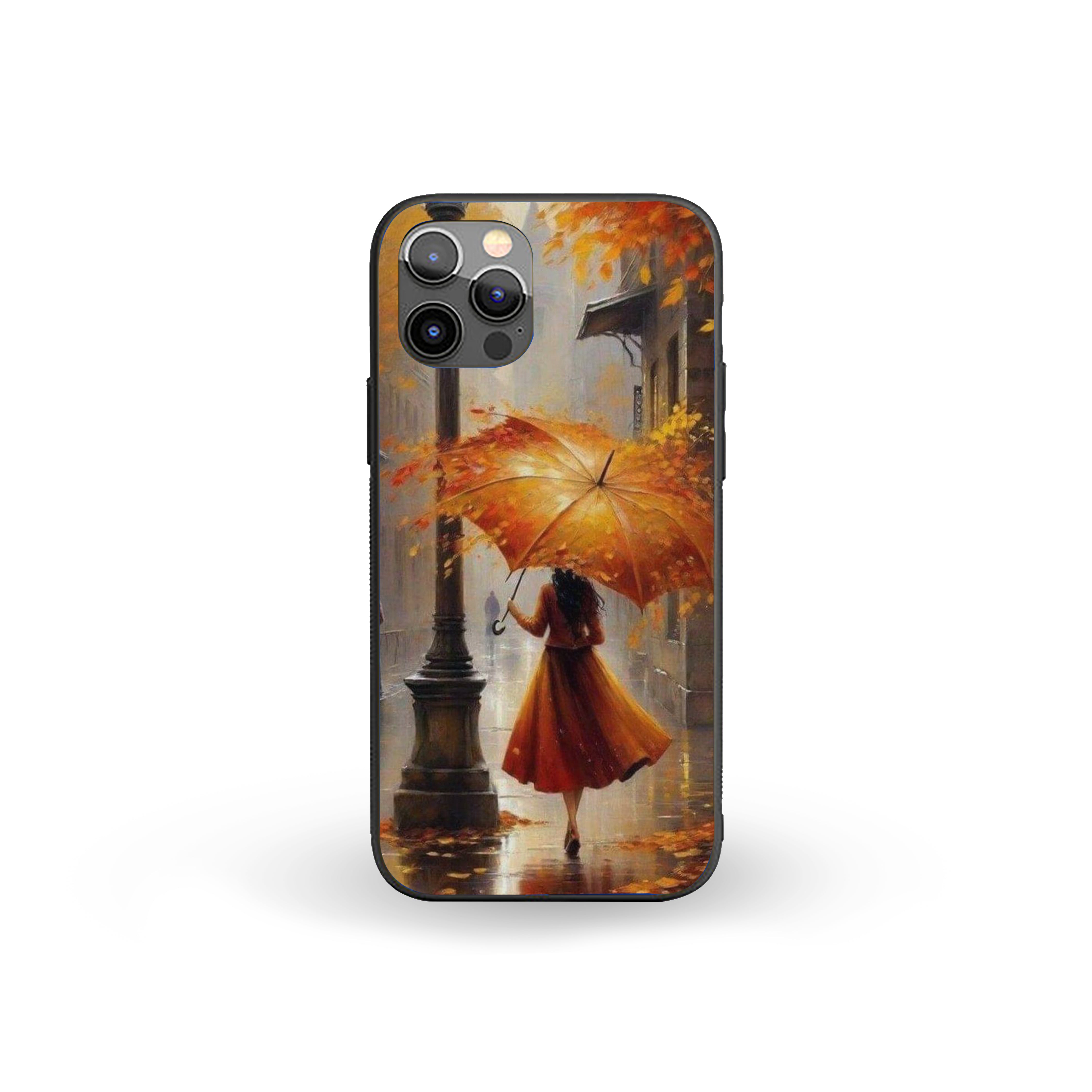 Golden Stroll Girls Silicone Armored Phone Case