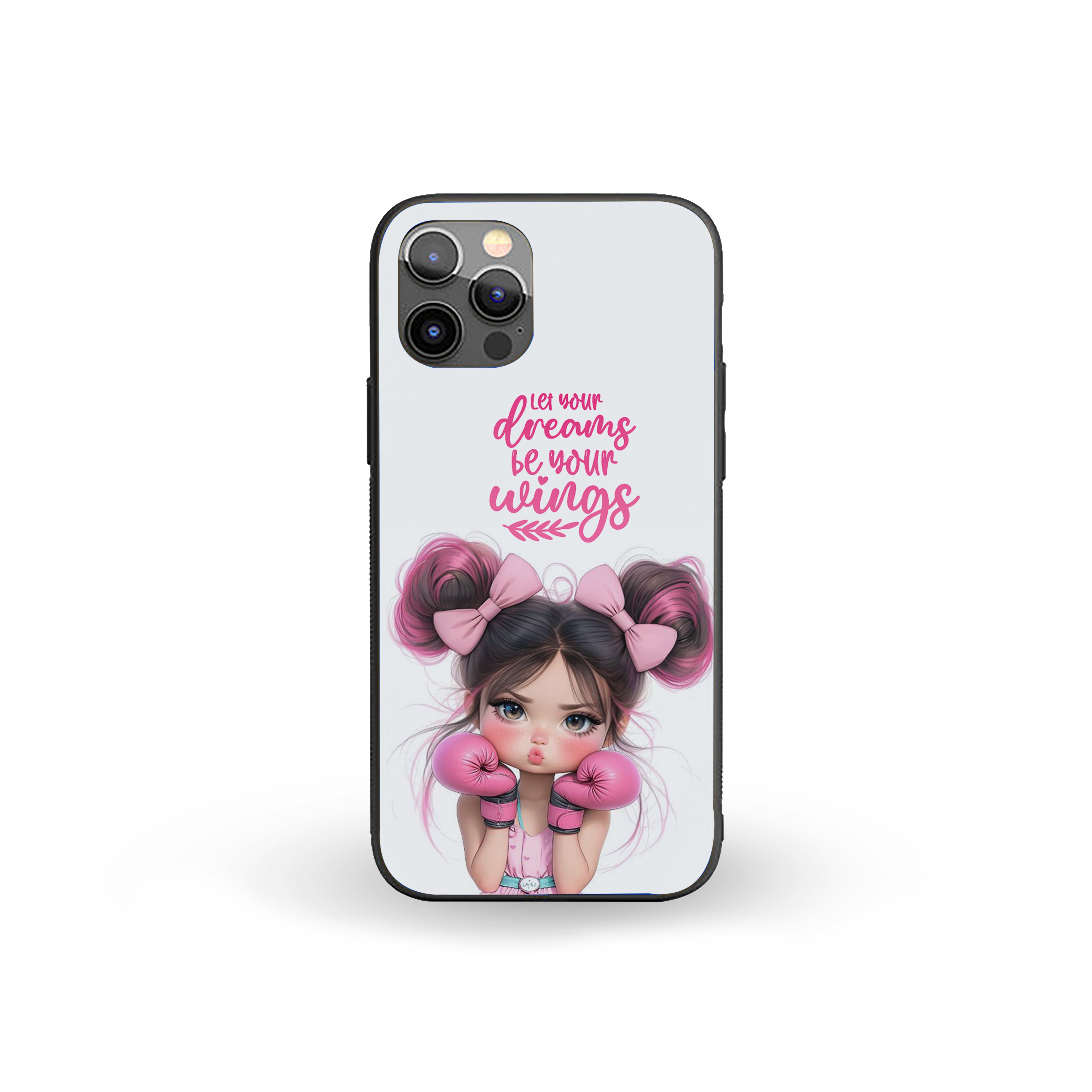 Dream Fighter Girls Silicone Armored Phone Case