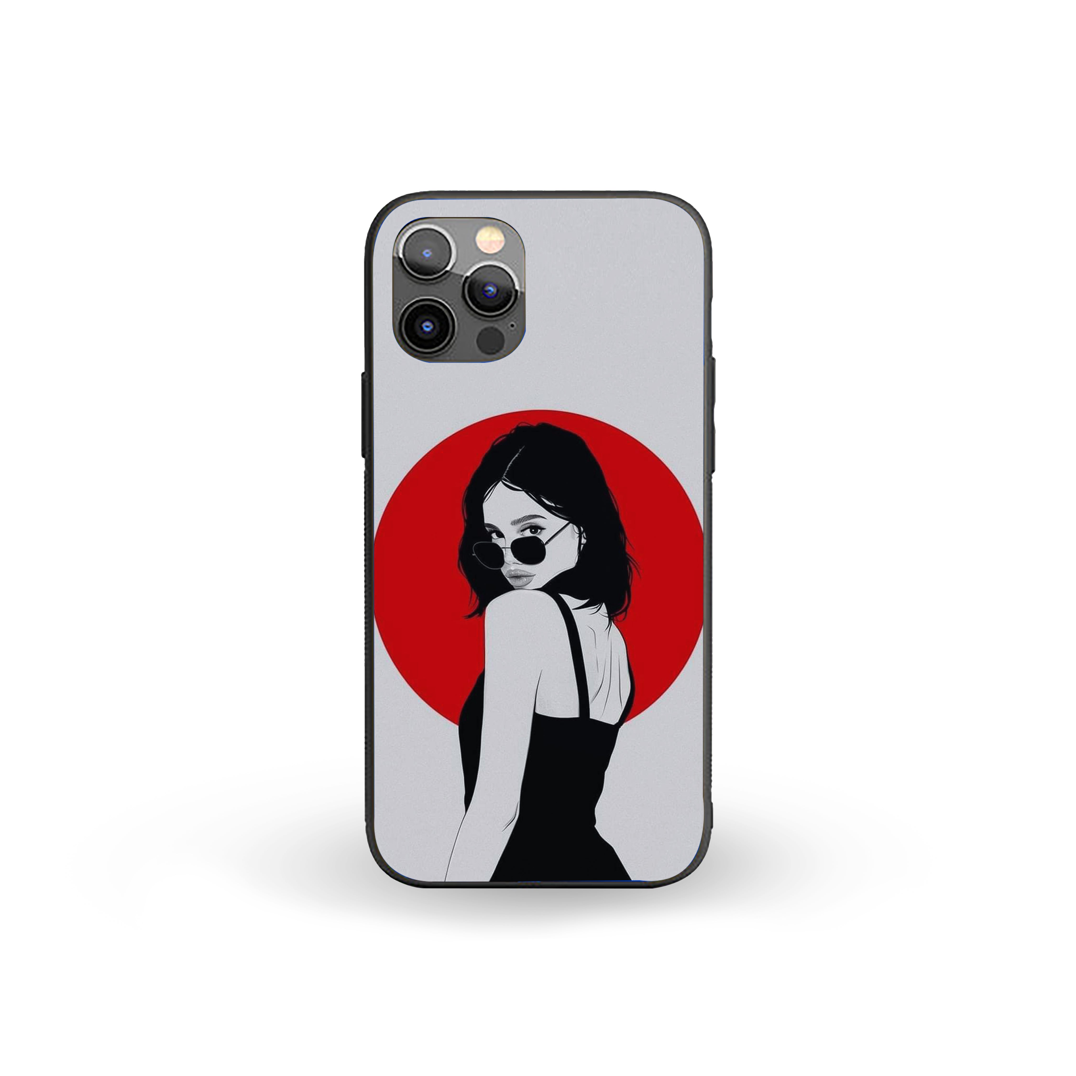 Scarlet Aura Girls Silicone Armored Phone Case