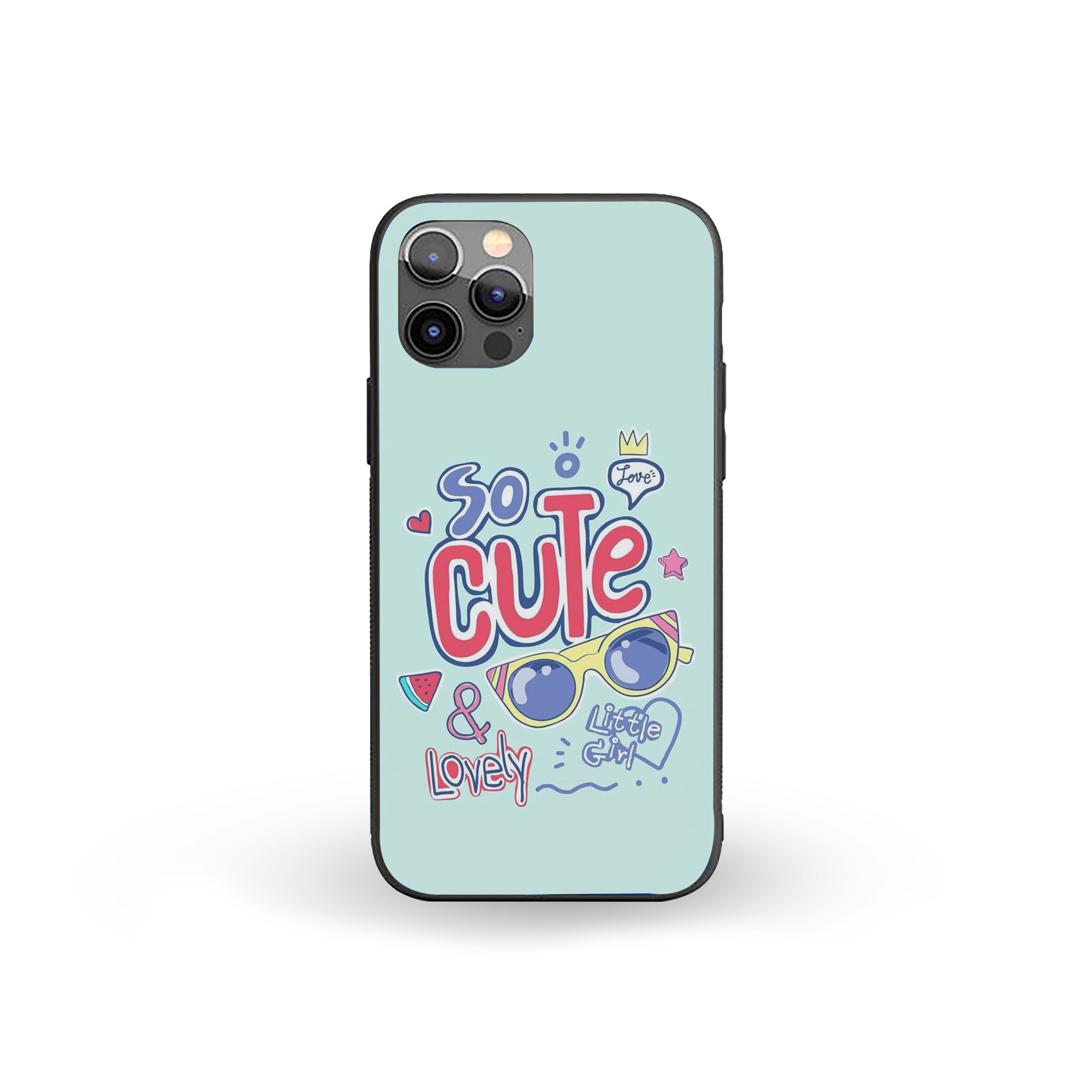 So Cute & Lovely Girls Silicone Armored Phone Case