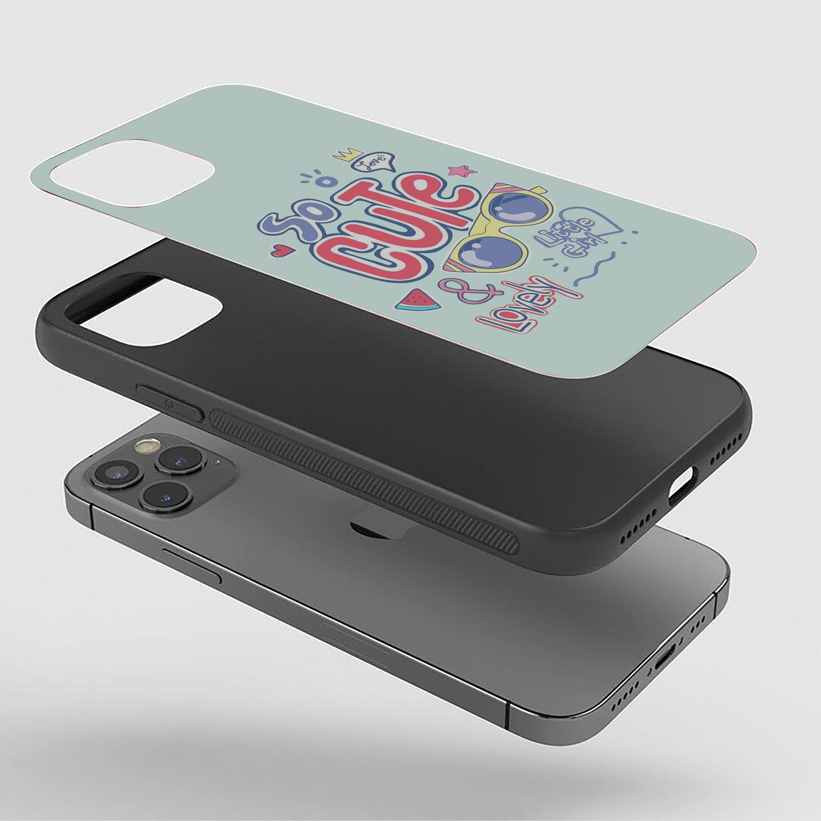 So Cute & Lovely Girls Silicone Armored Phone Case