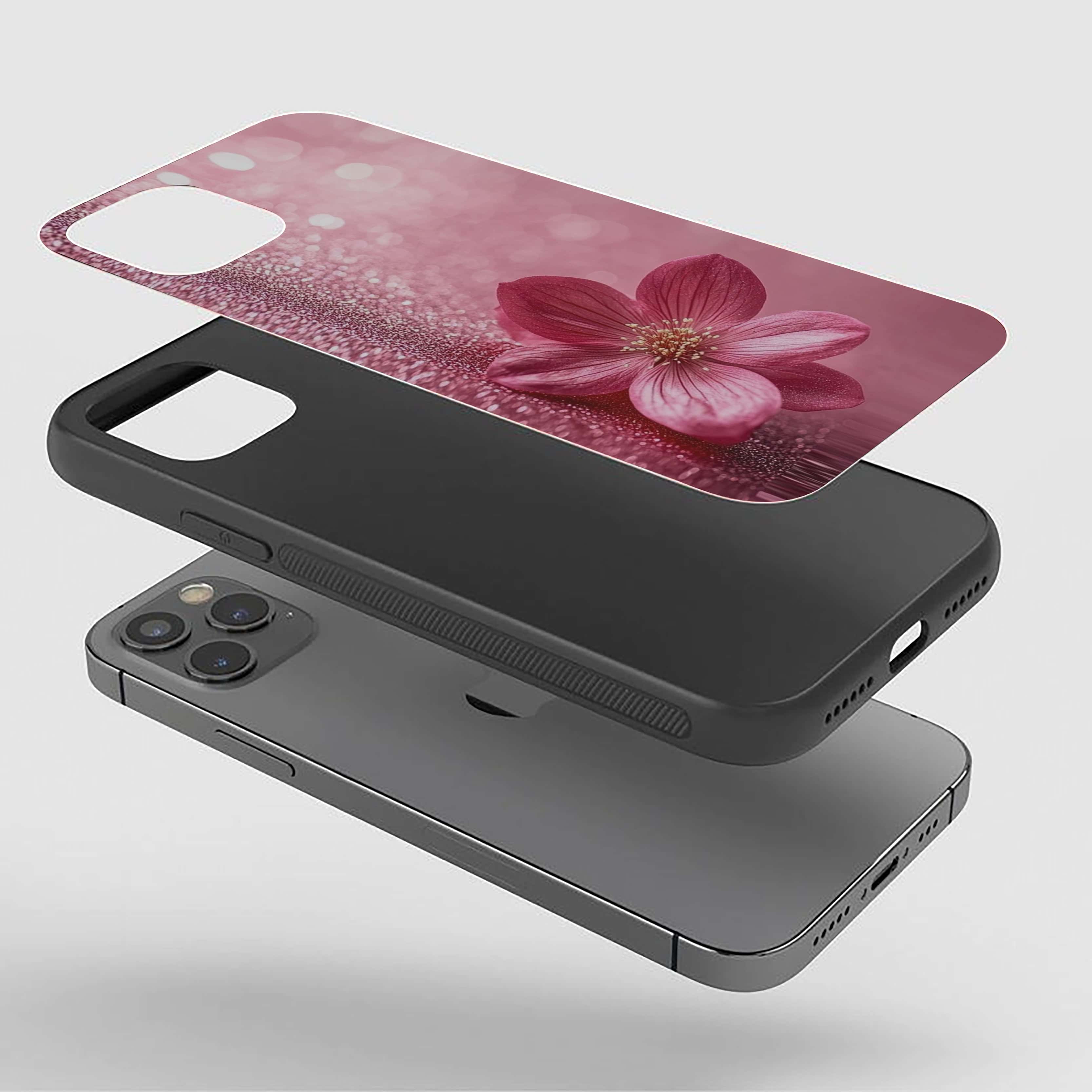 jasmin Theme Silicone Armored Phone Case
