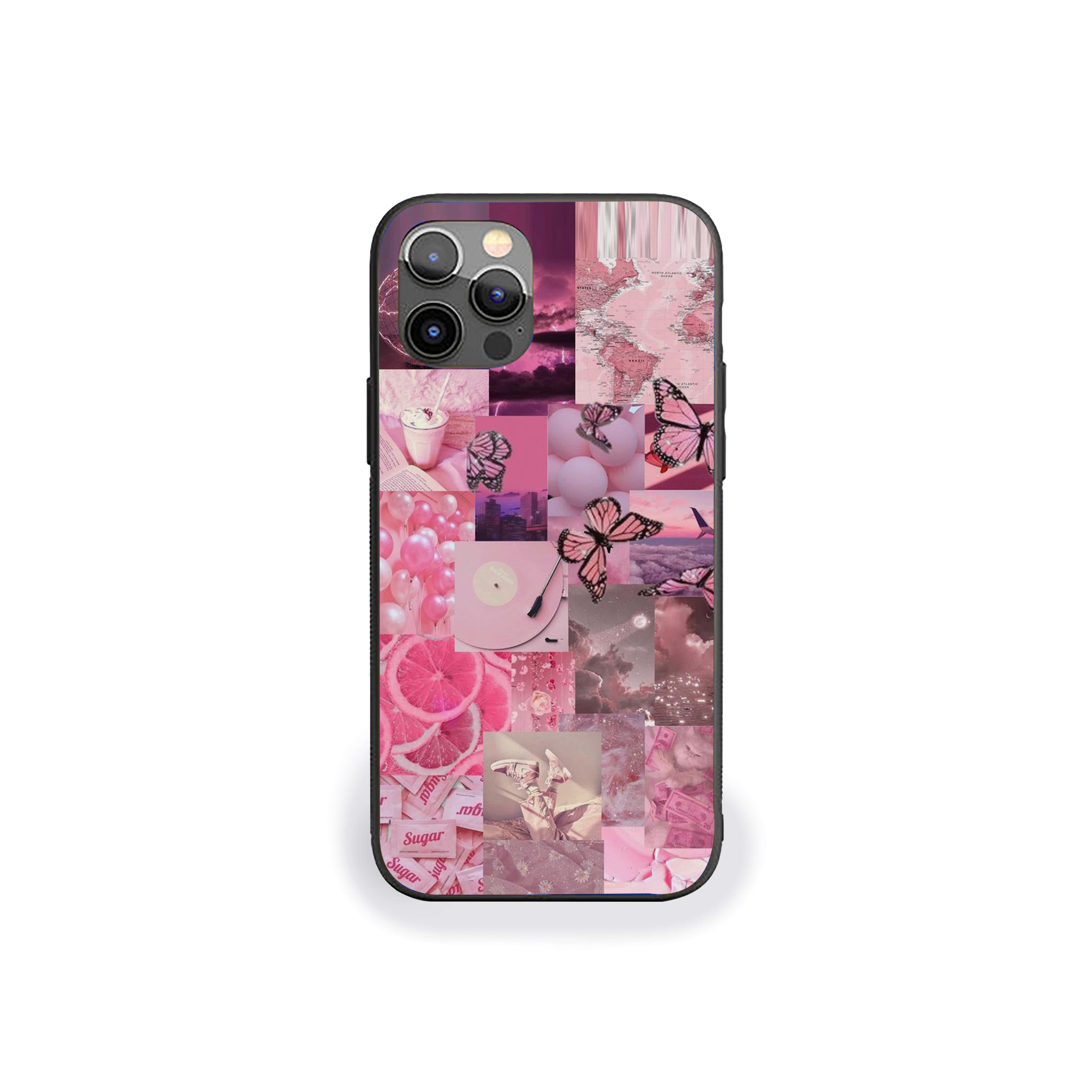 Butterfly Collage Silicone Armored Phone Case
