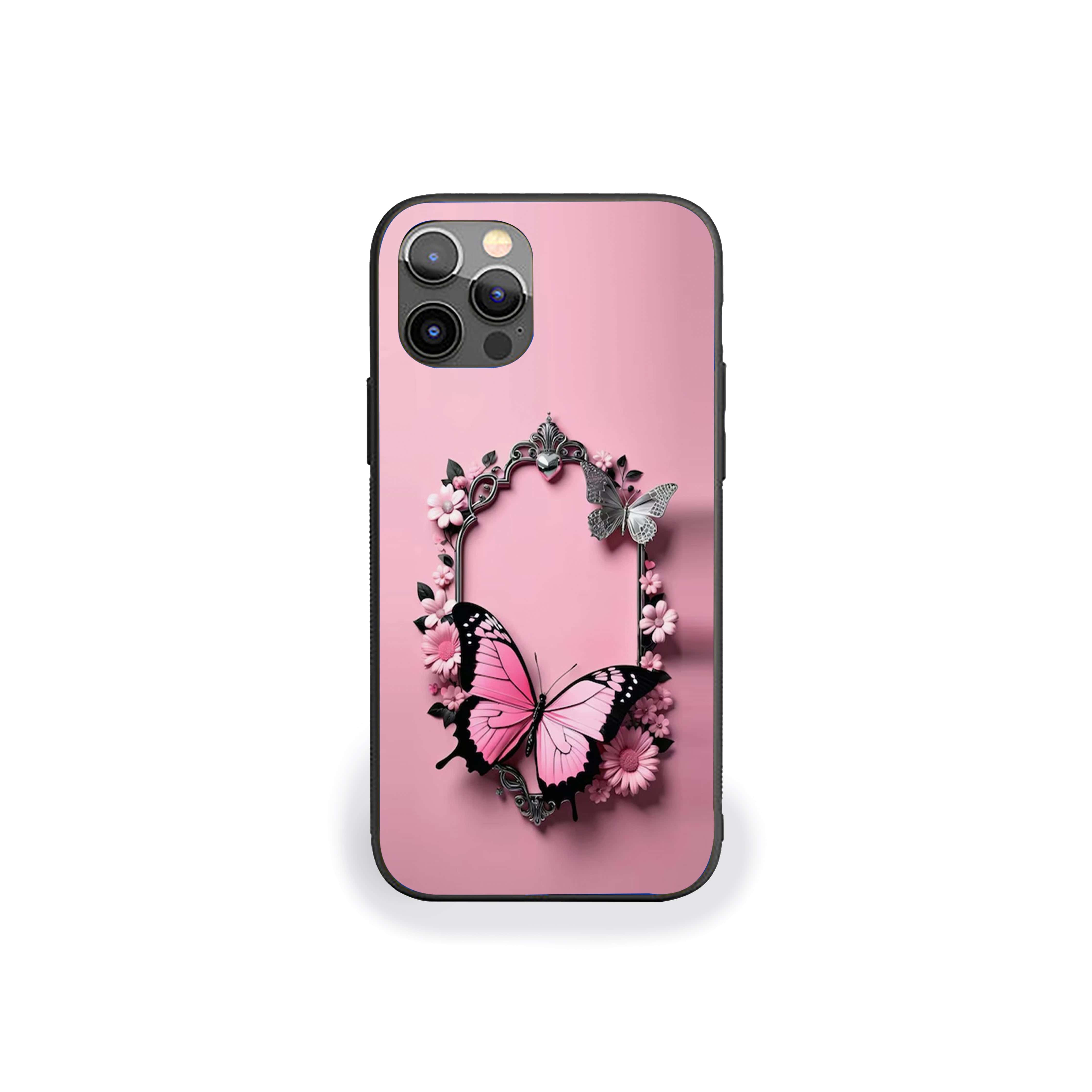 Love Theme Butterfly Silicone Armored Phone Case