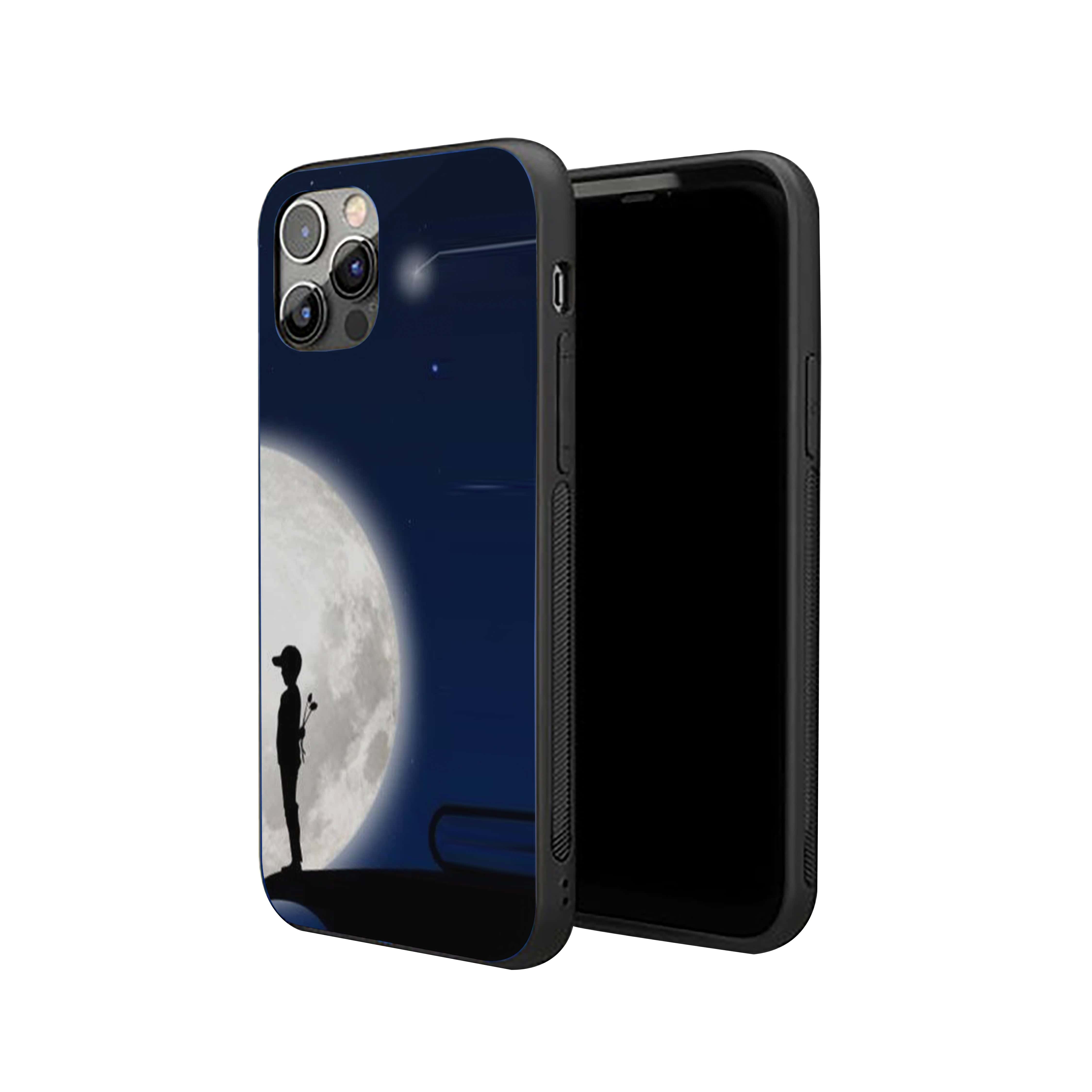 Couple Theme Men Silicone Armored Phone Case