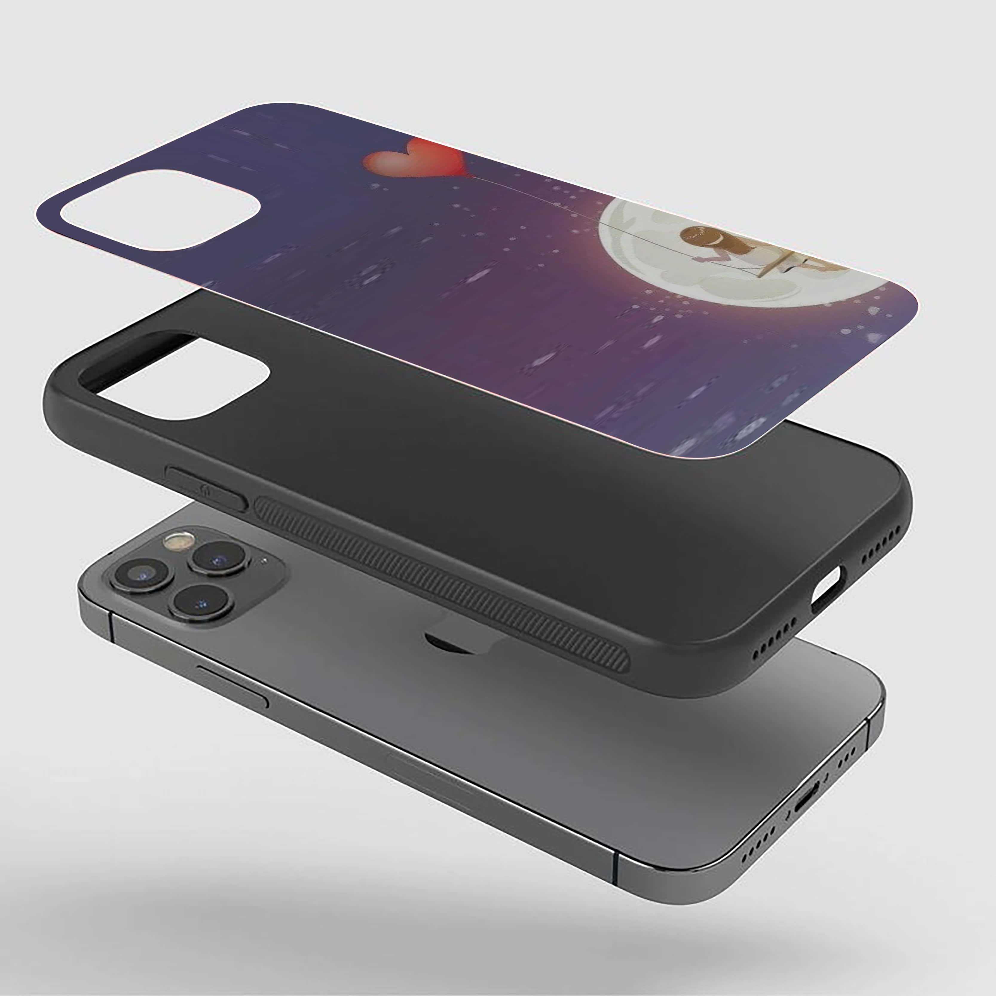 Couple Love Theme Girl Silicone Armored Phone Case