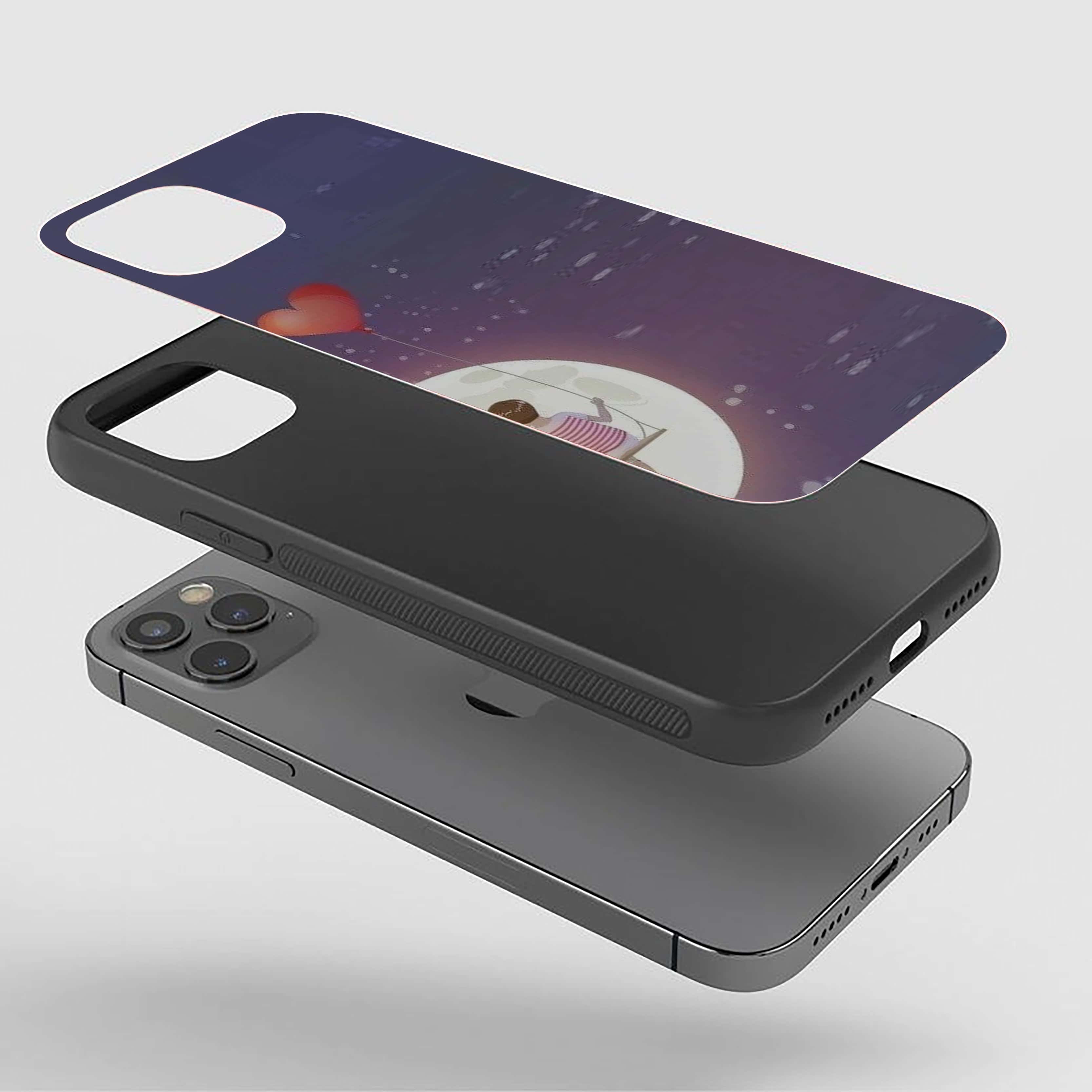 Couple Love Theme Men Silicone Armored Phone Case