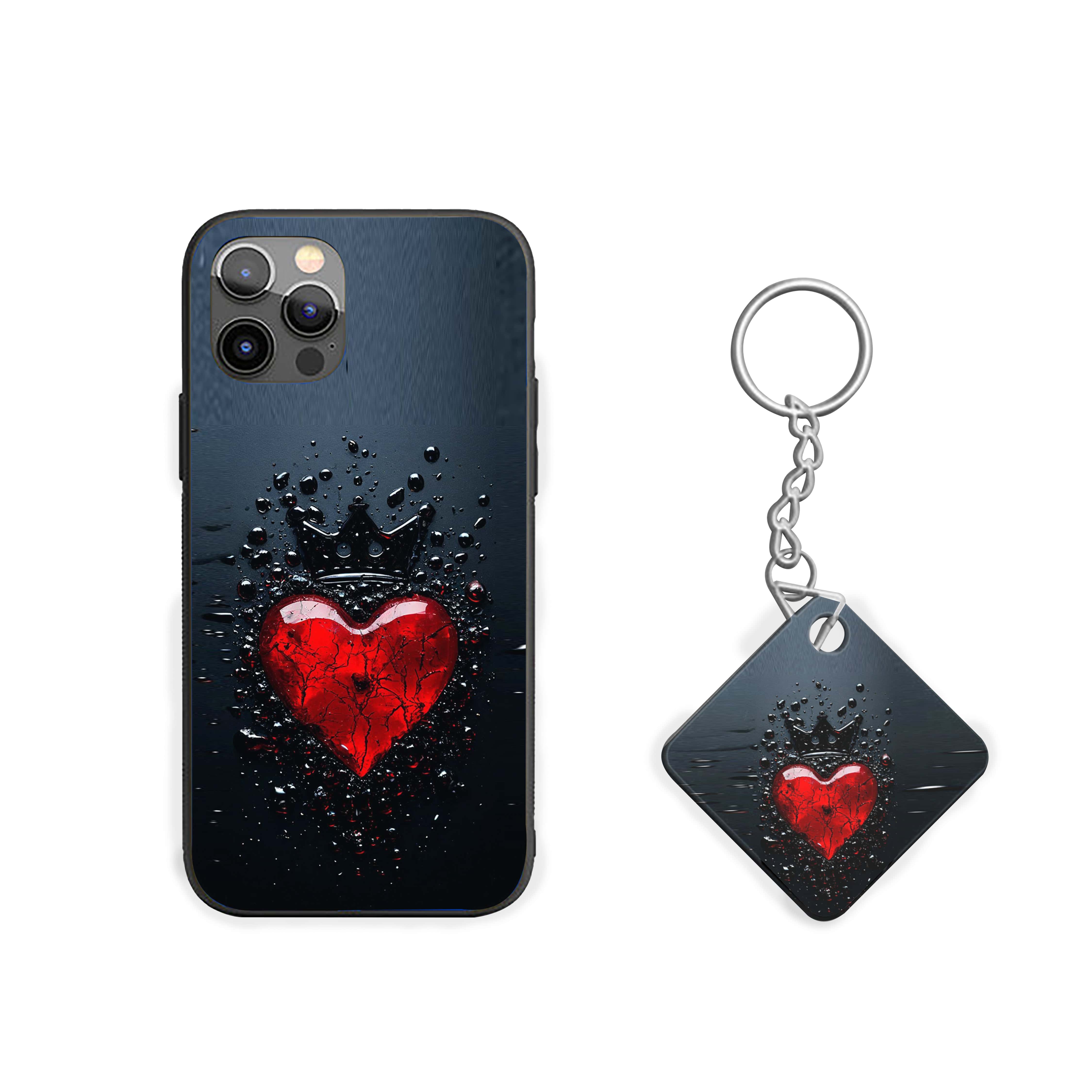 Heart Theme Silicone Armored Phone Case