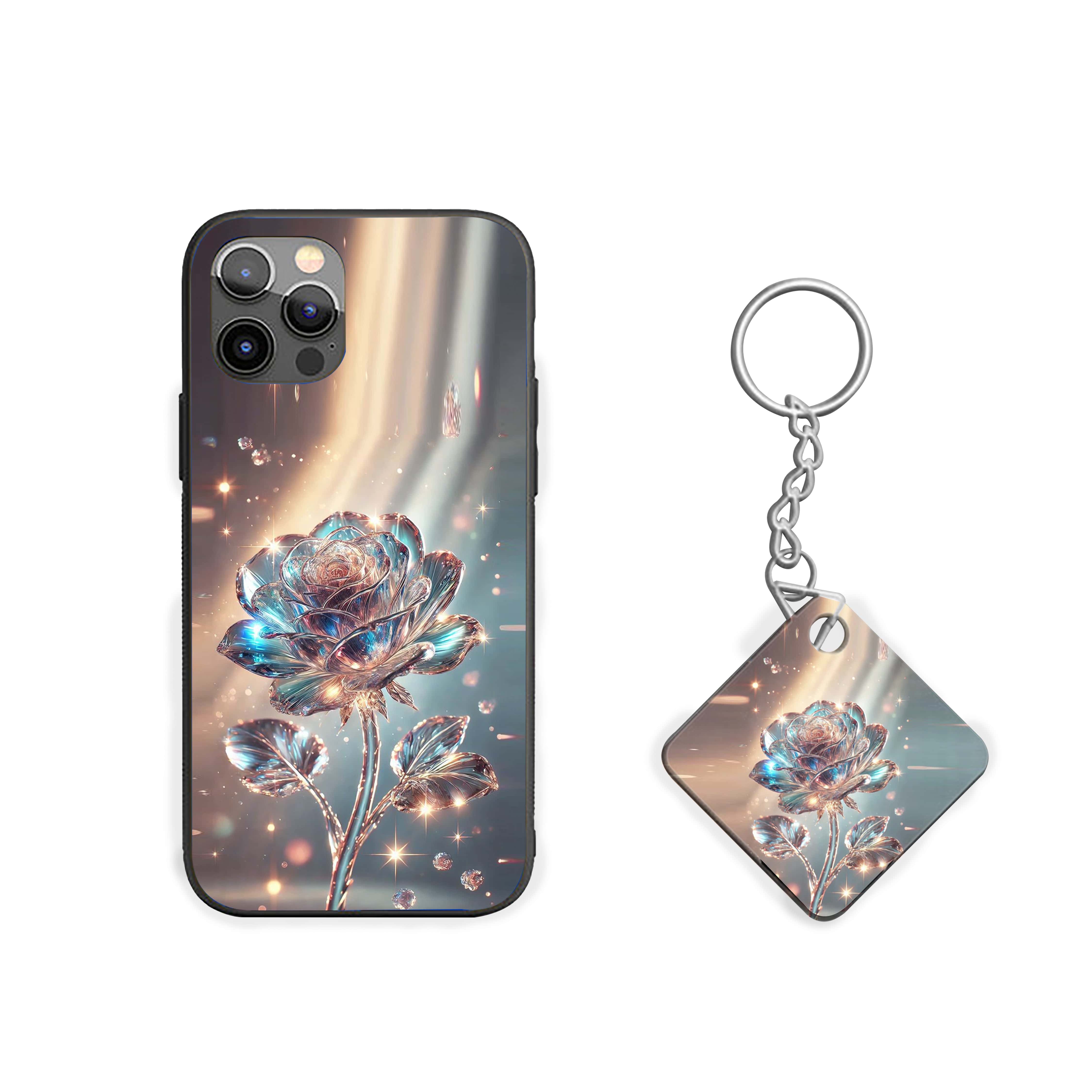 Golden Rose Silicone Armored Phone Case